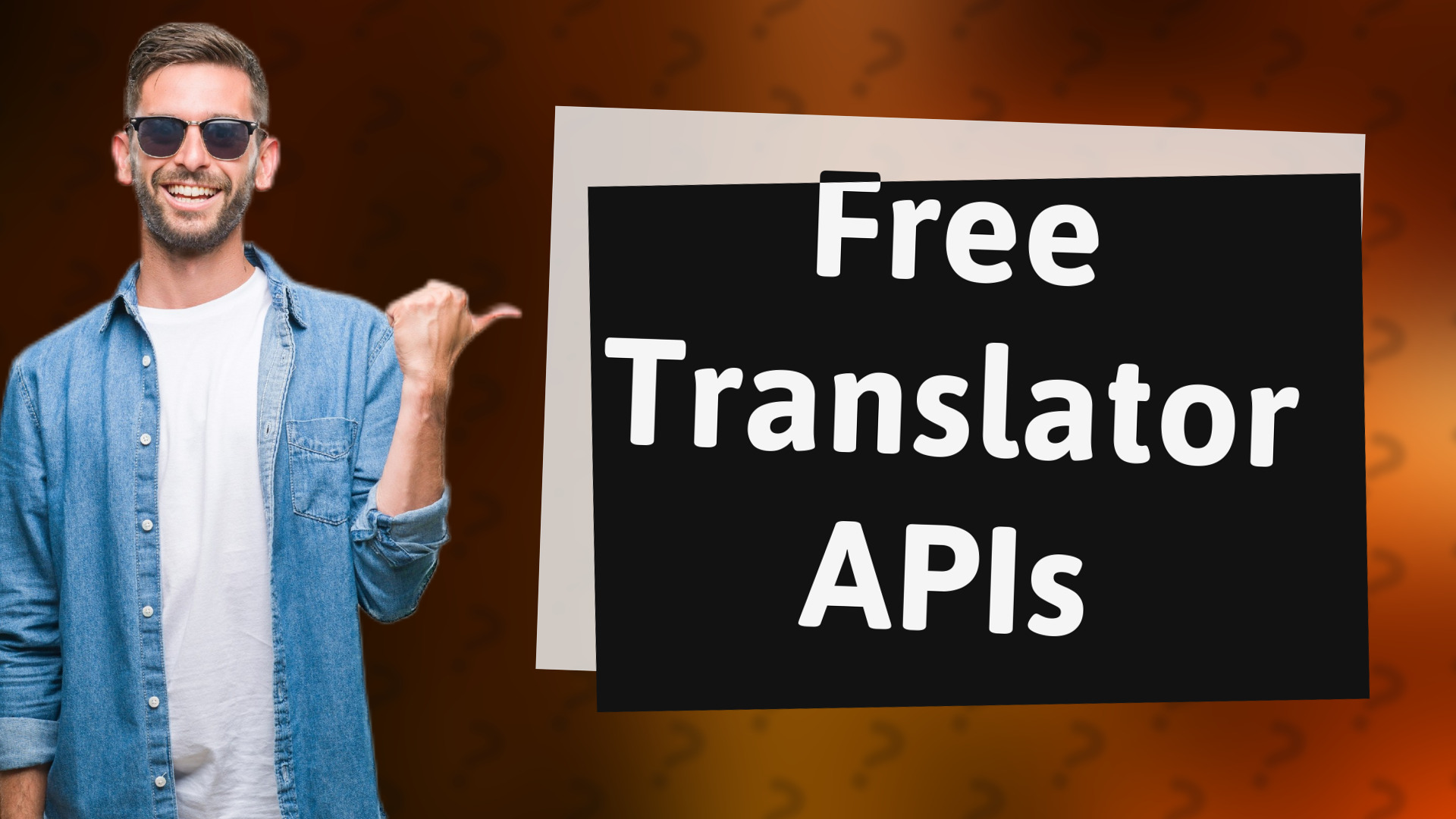 Free Translator APIs