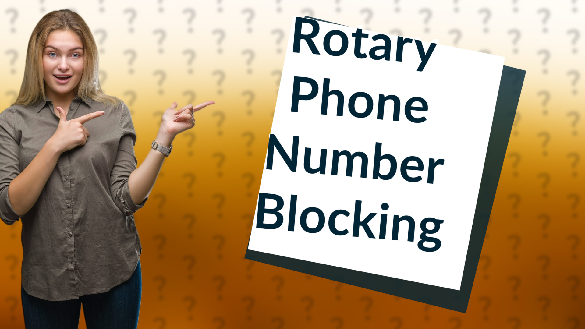 Rotary Phone Number Blocking