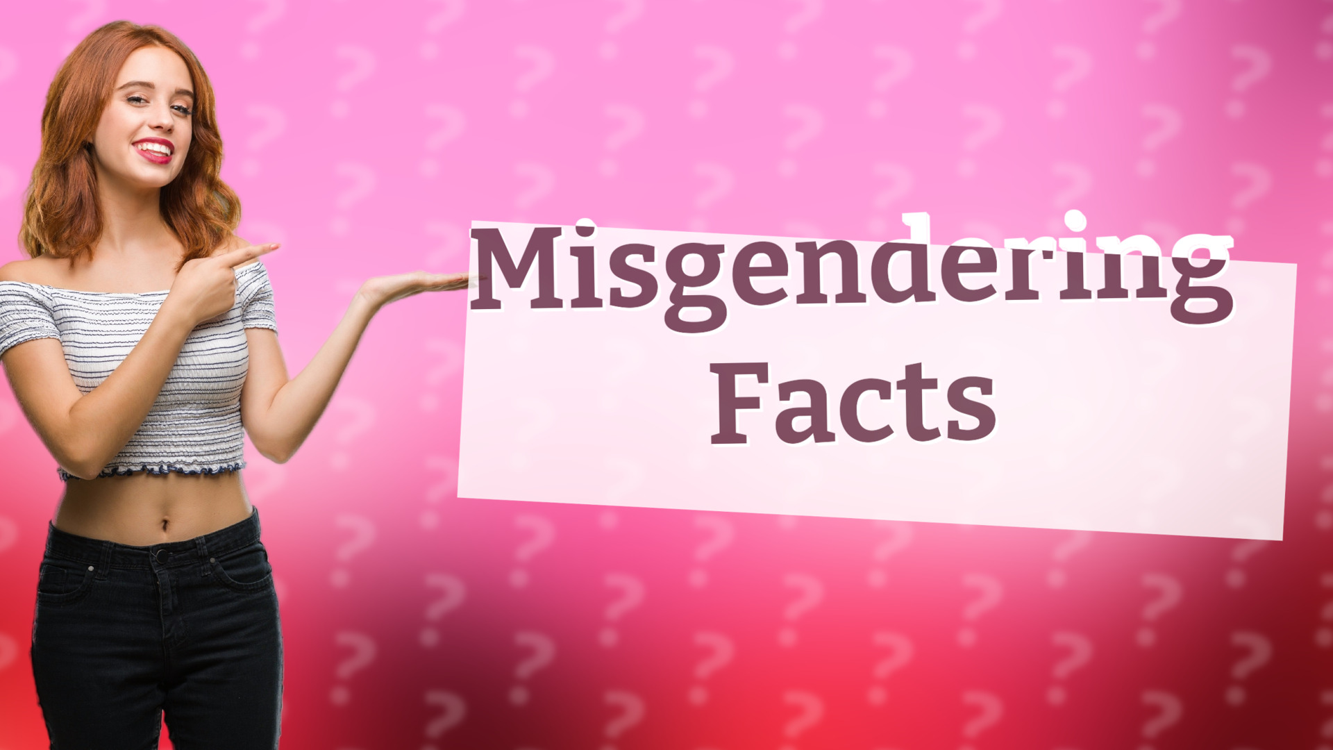 Misgendering Facts