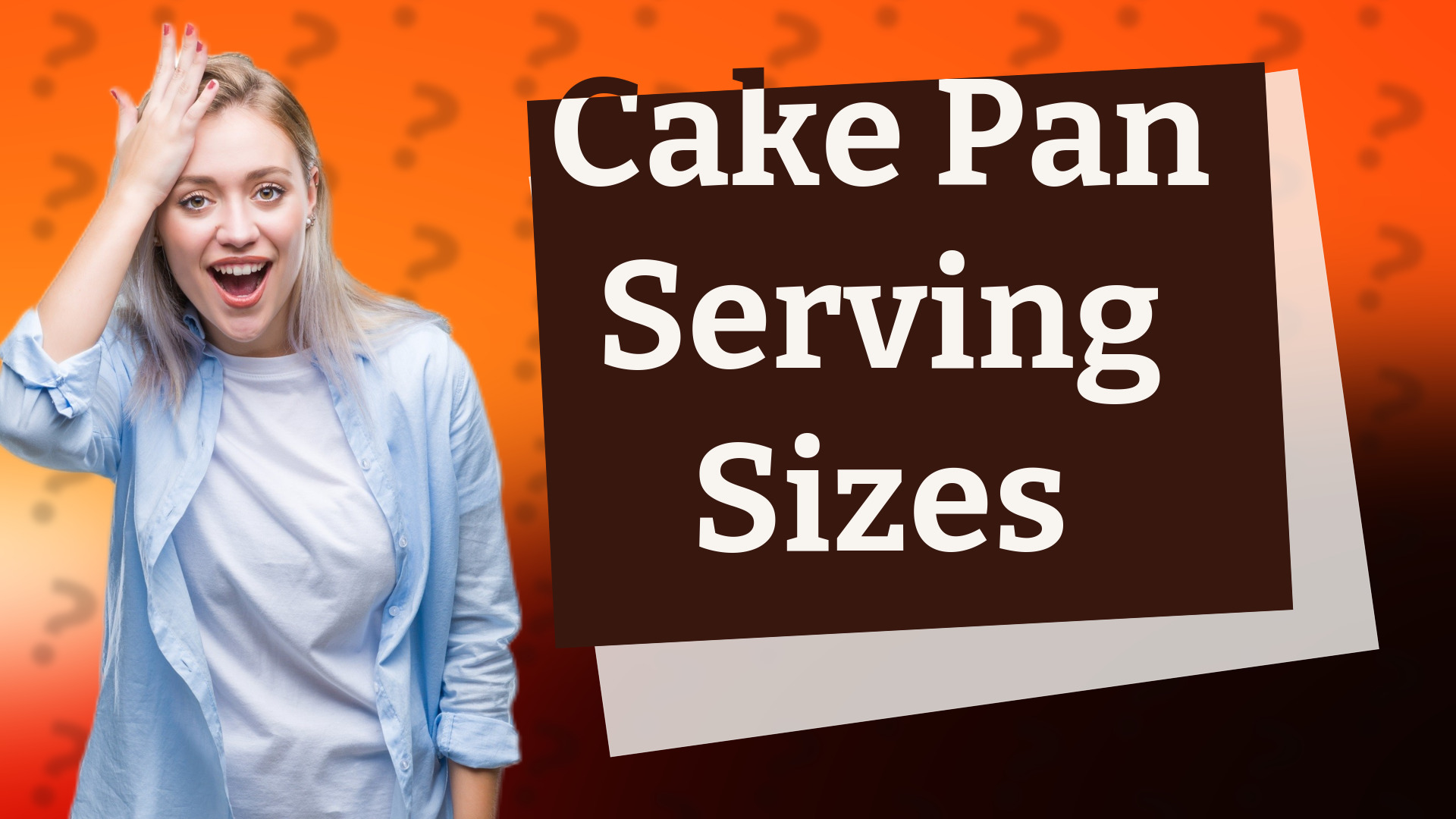 Cake Pan Serving Sizes