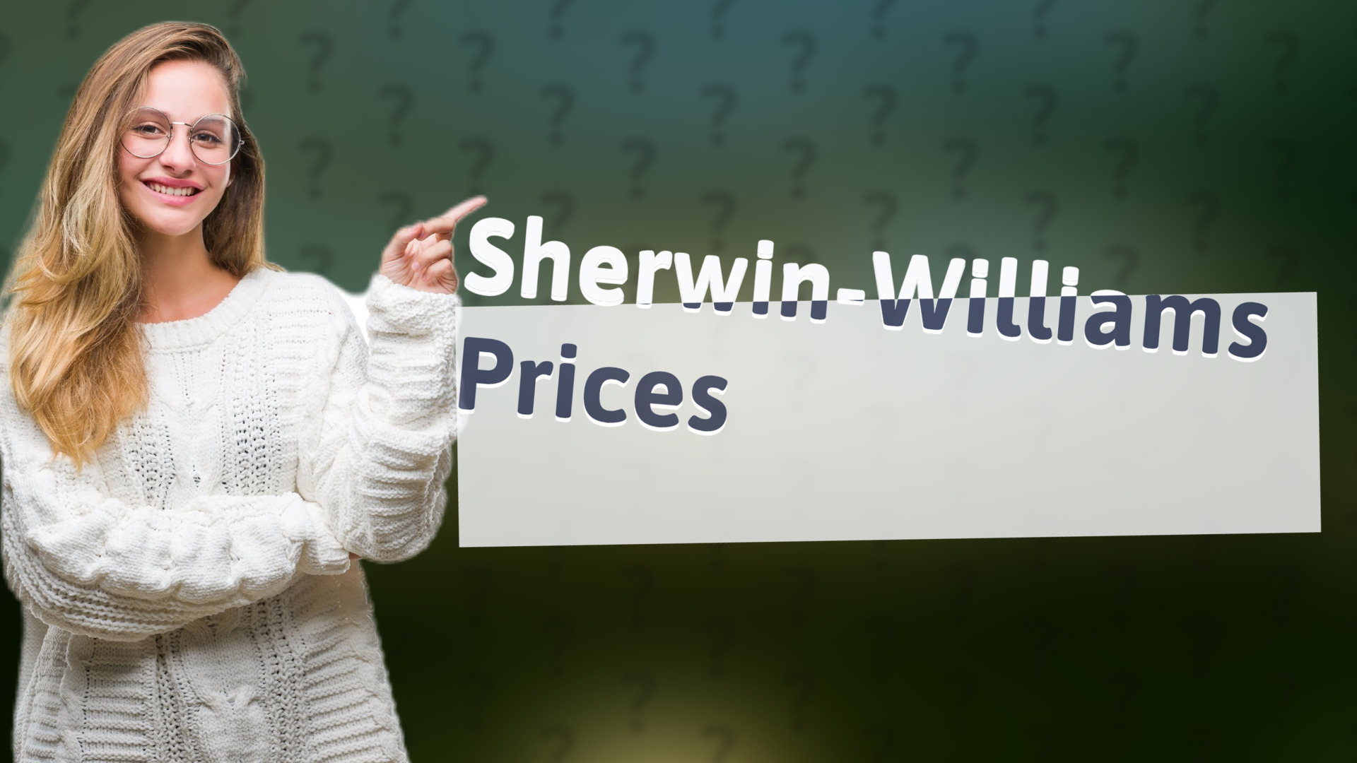Sherwin-Williams Prices