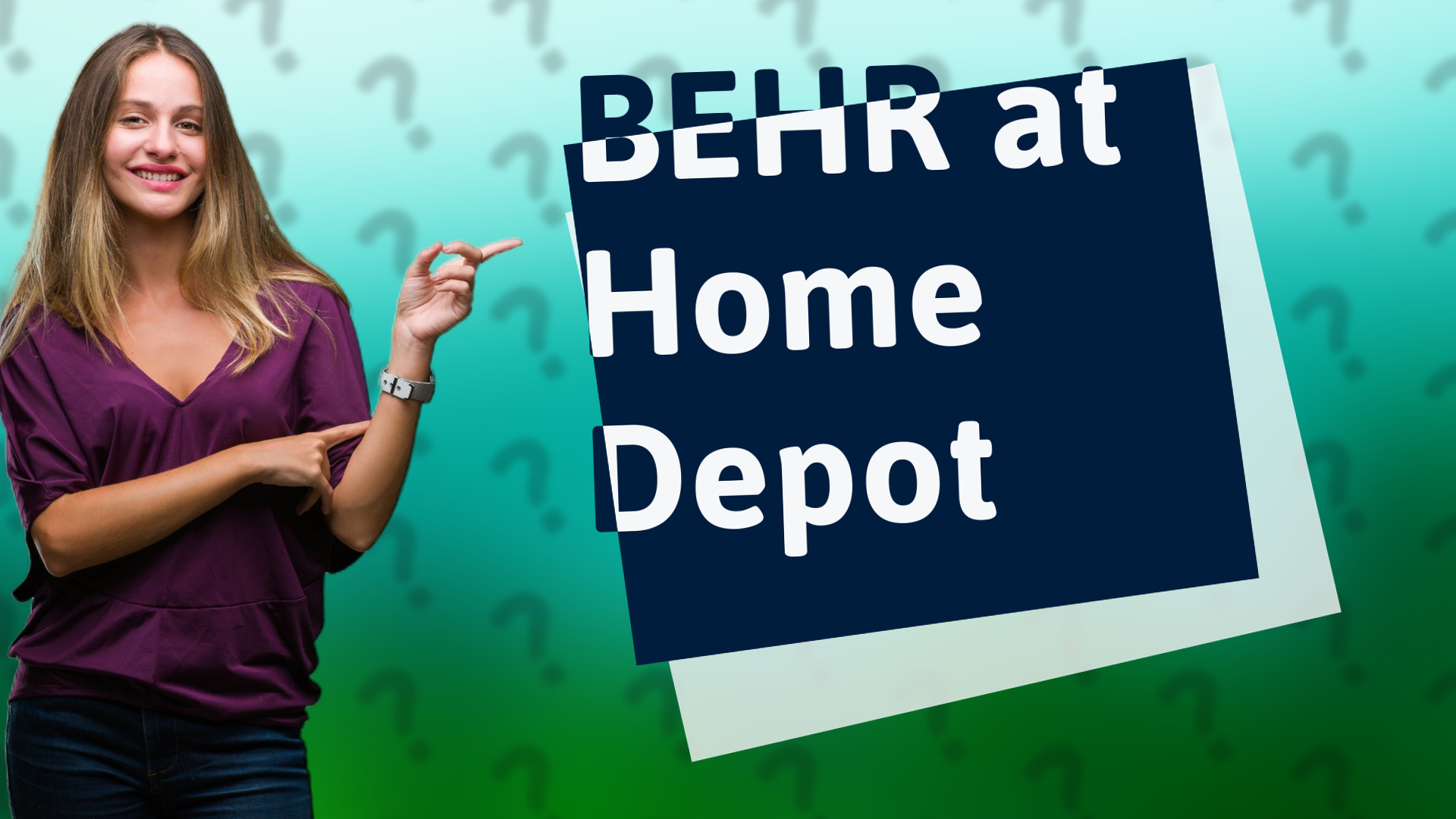 BEHR at Home Depot