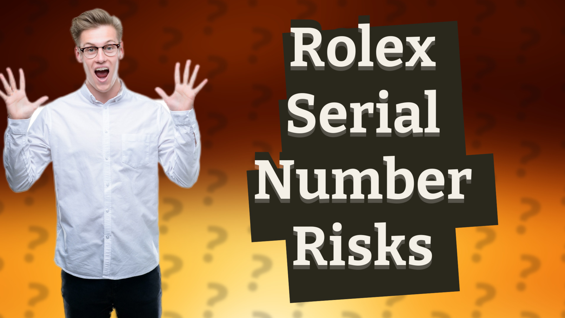 Rolex Serial Number Risks
