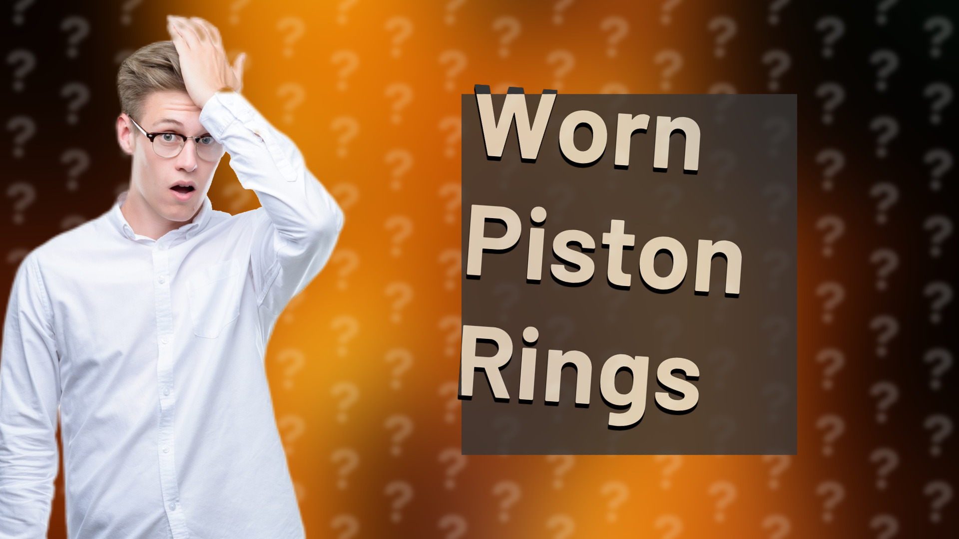 Worn Piston Rings