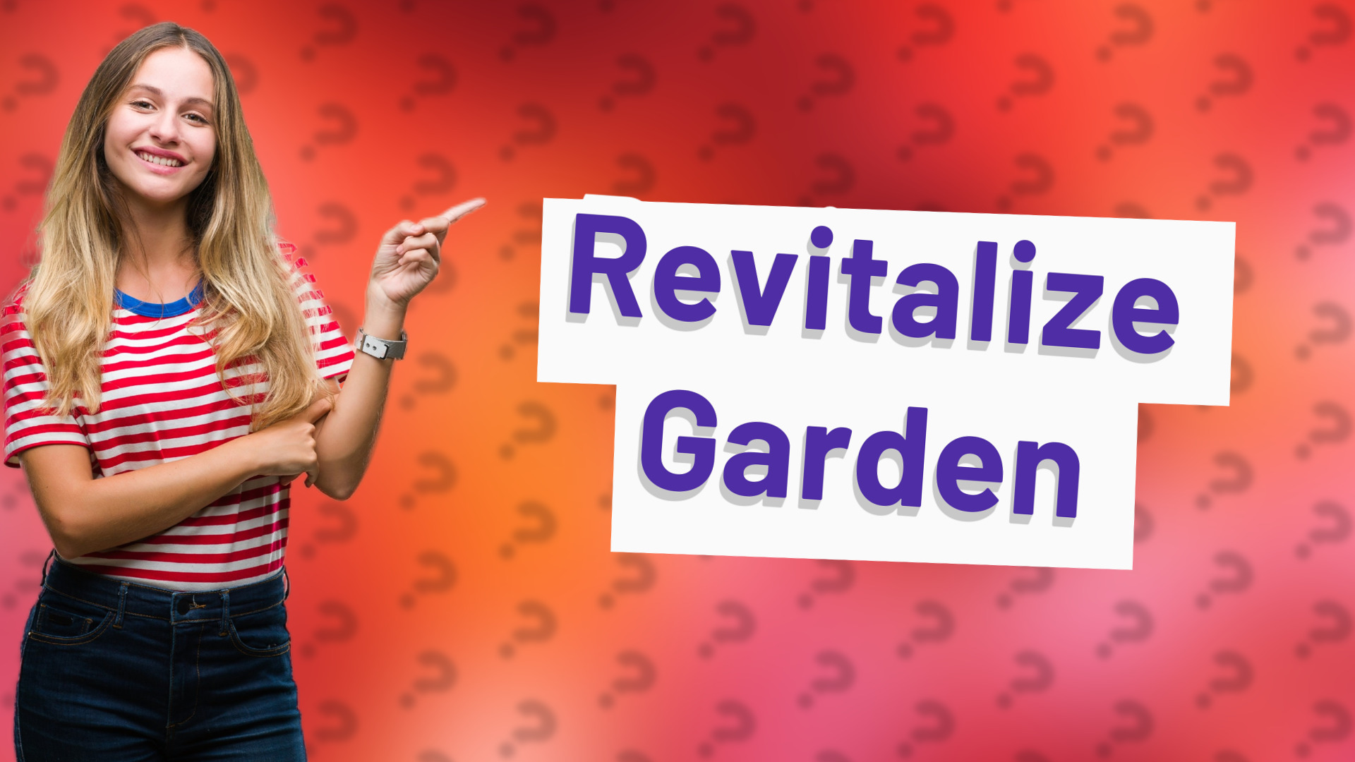 Revitalize Garden