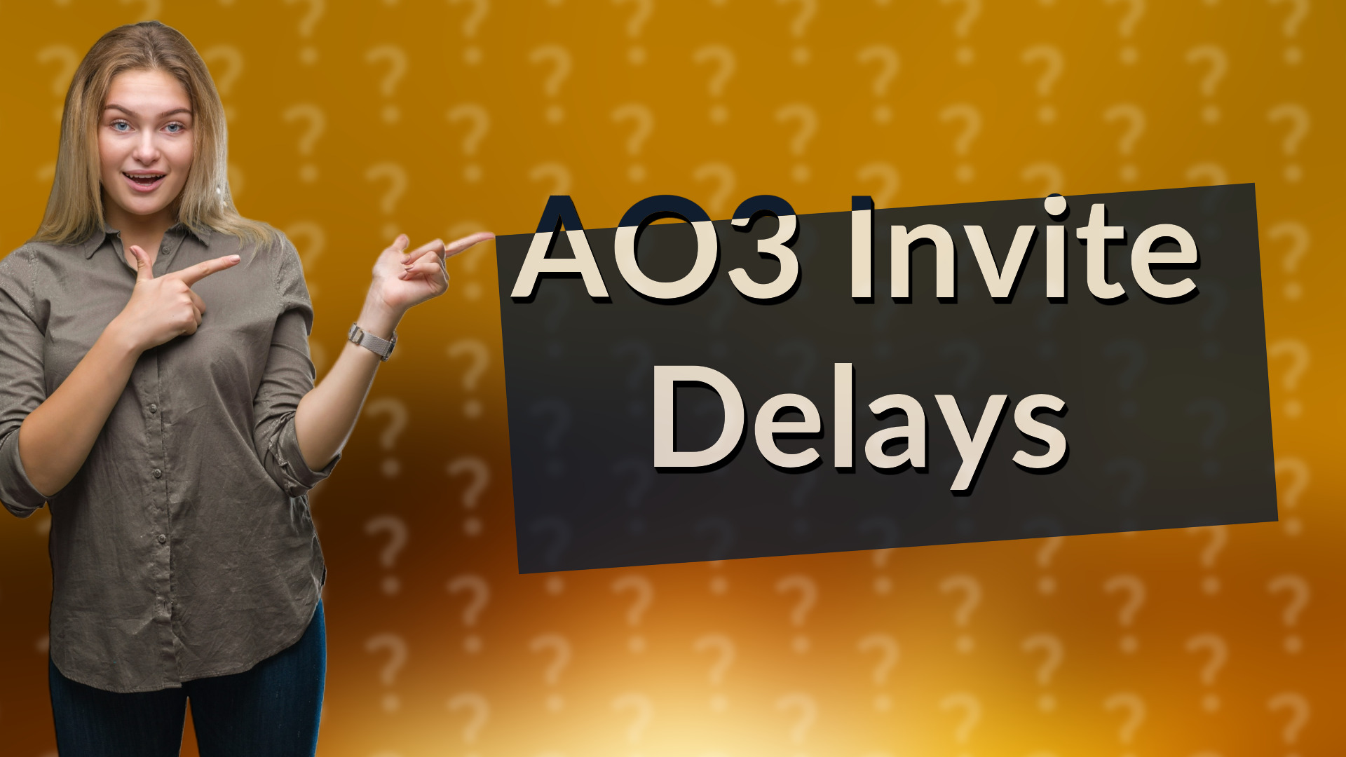 AO3 Invite Delays