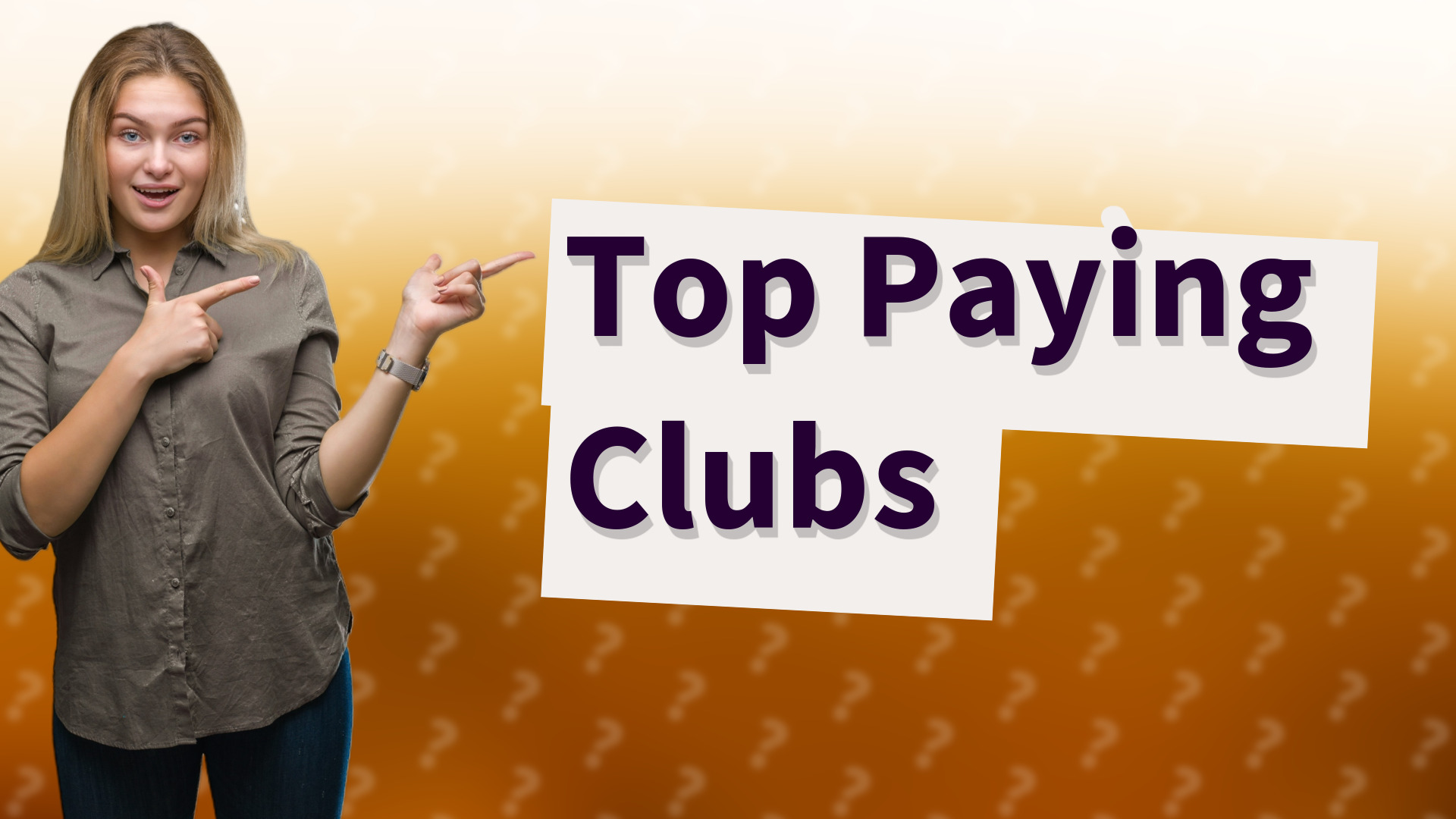 Top Paying Clubs