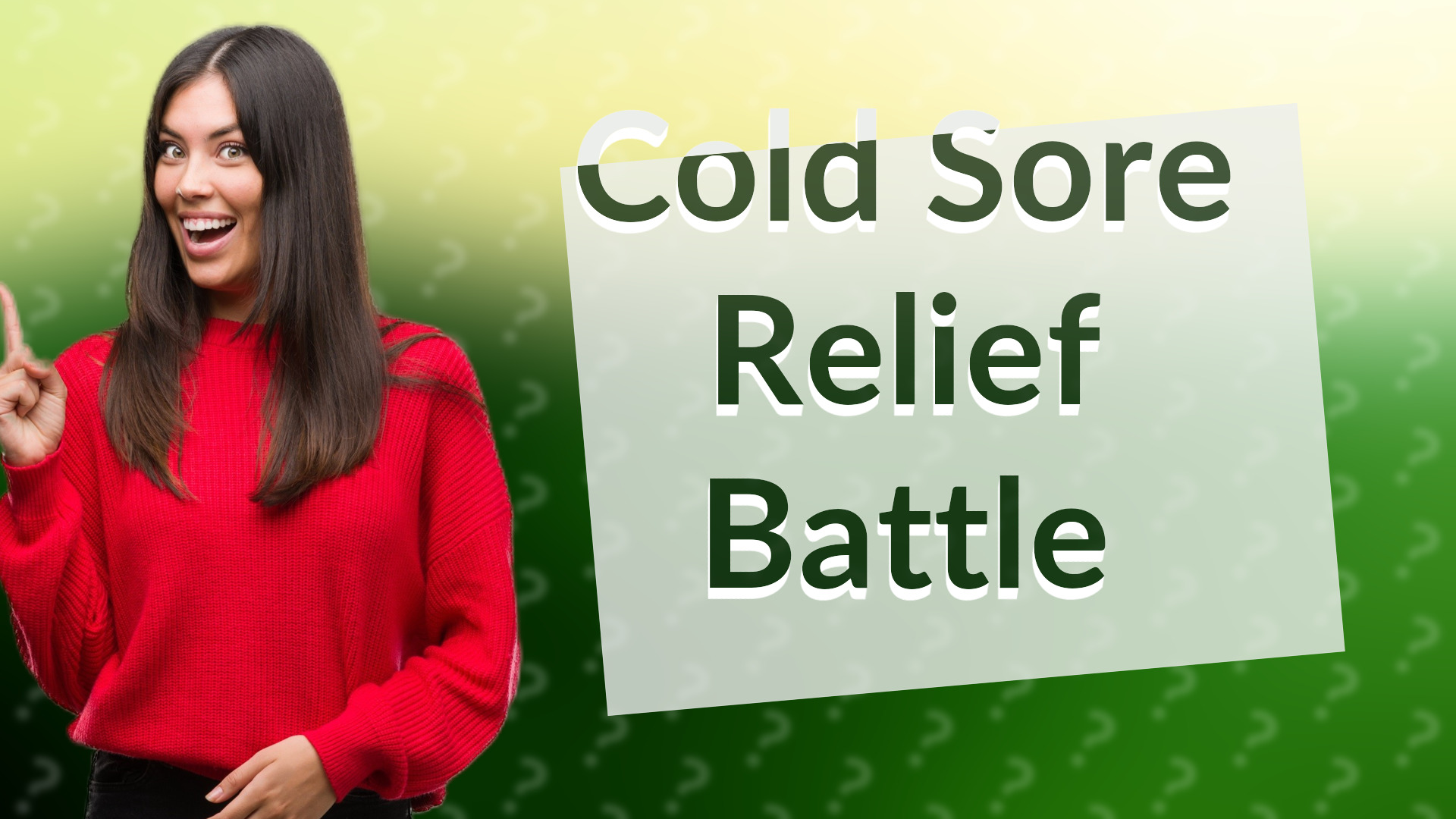 Cold Sore Relief Battle