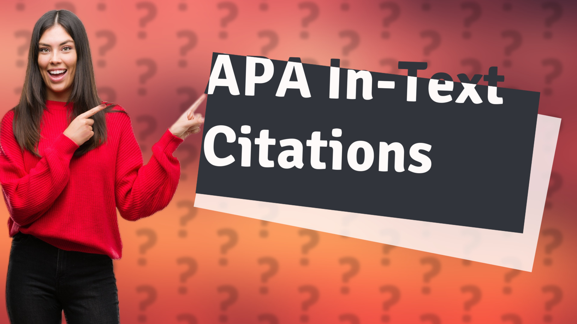 APA In-Text Citations