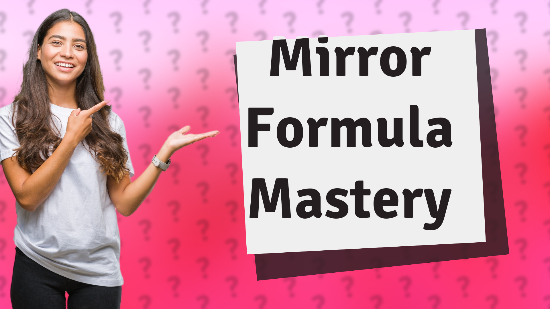 Mirror Formula Mastery