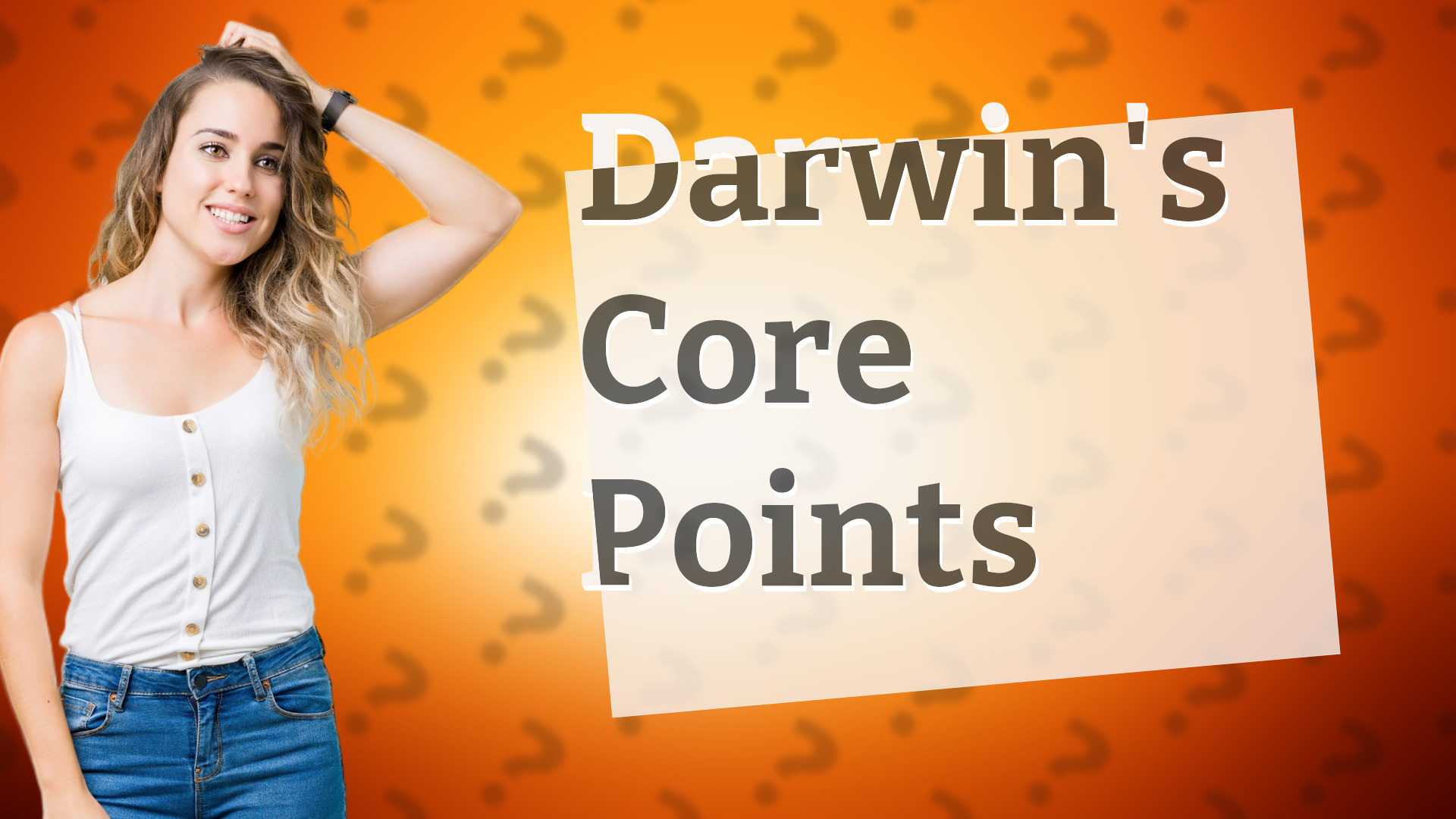 Darwin's Core Points