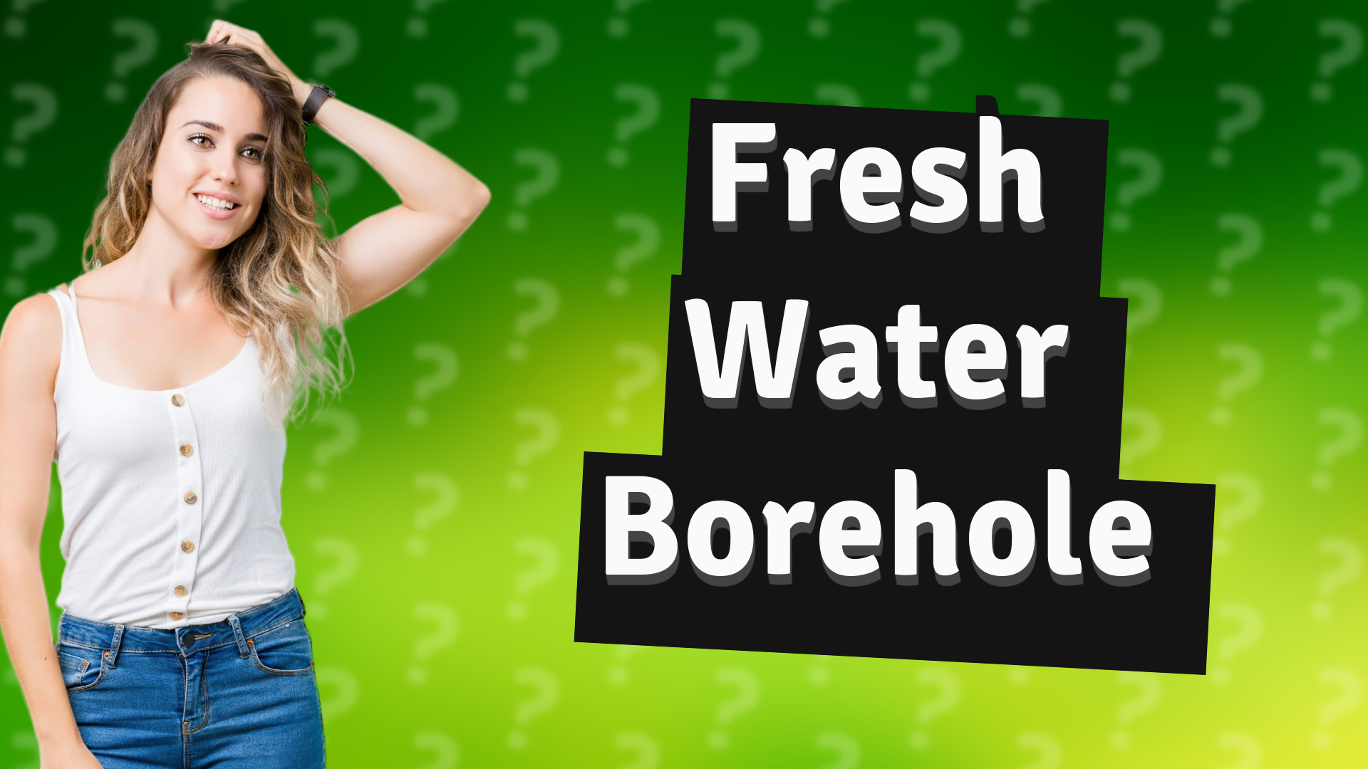 Fresh Water Borehole