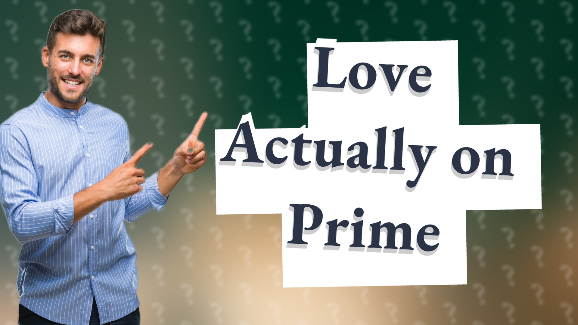 Love Actually on Prime
