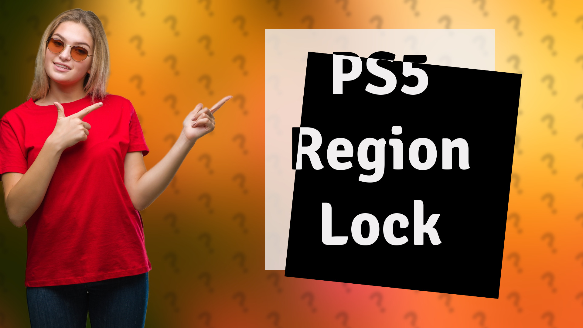 PS5 Region Lock