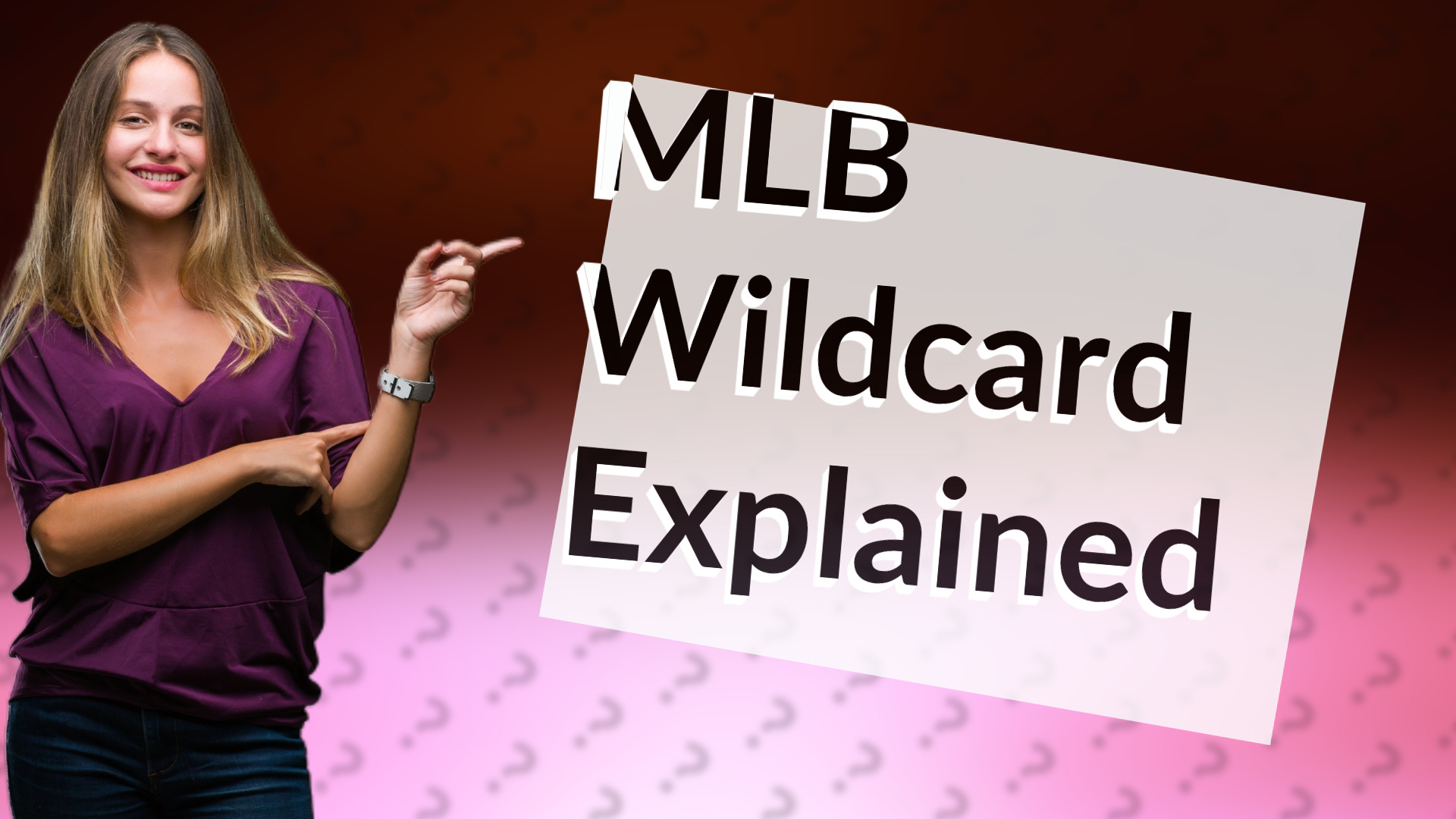 MLB Wildcard Explained