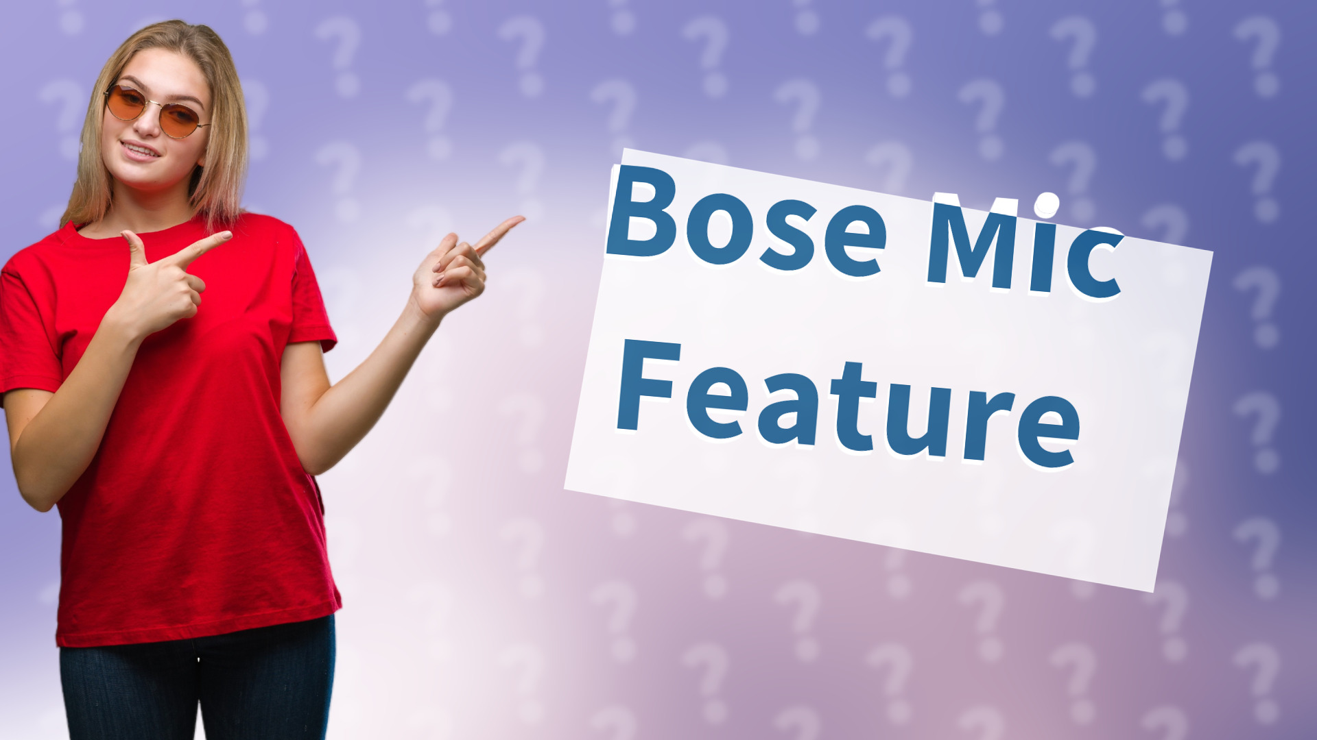 Bose Mic Feature