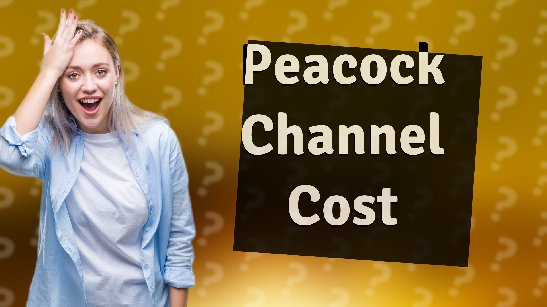 Peacock Channel Cost