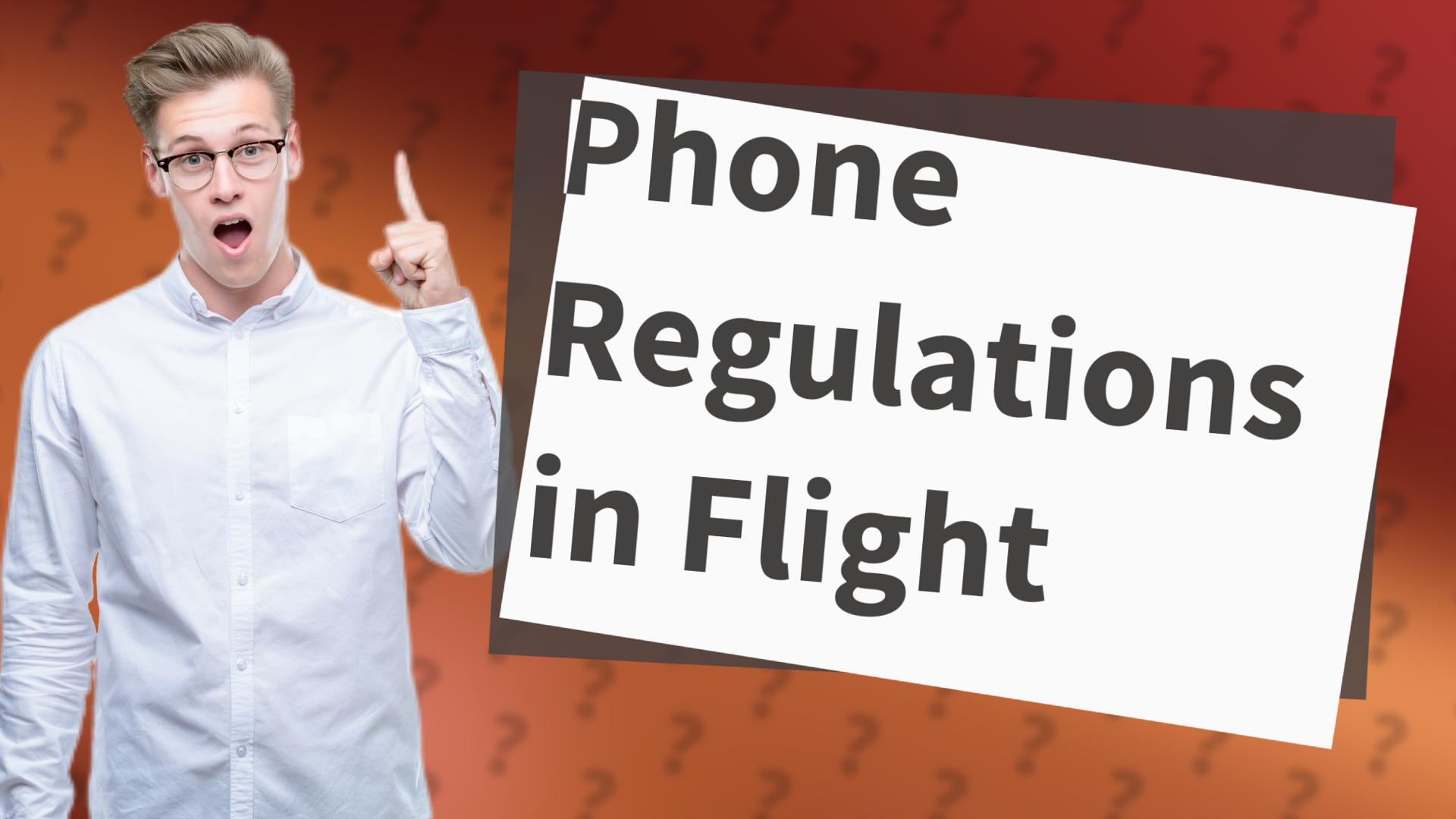 Phone Regulations in Flight