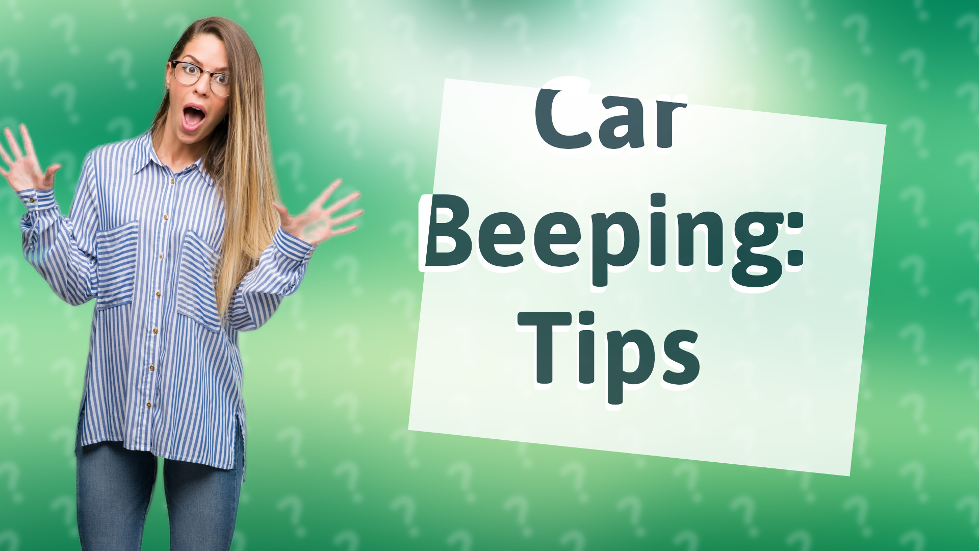 Car Beeping: Tips