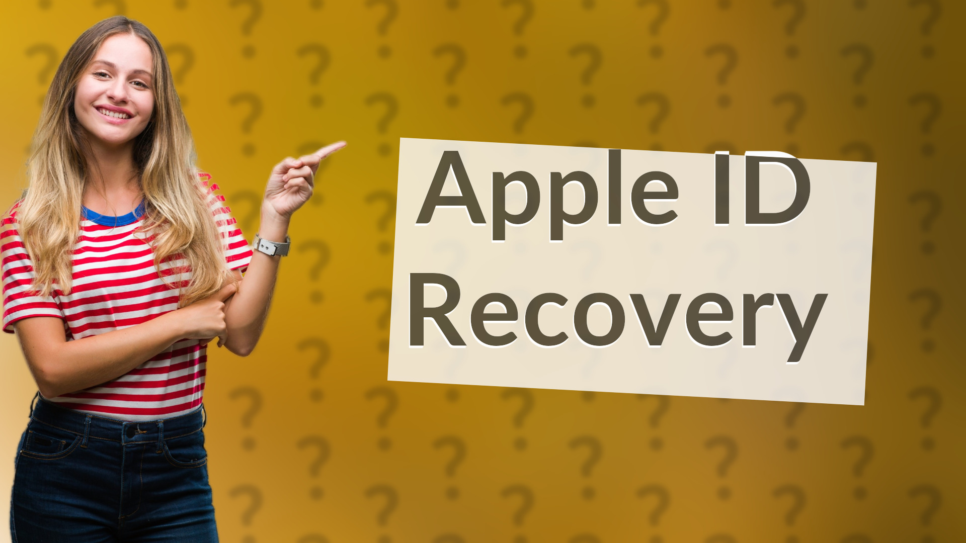 Apple ID Recovery