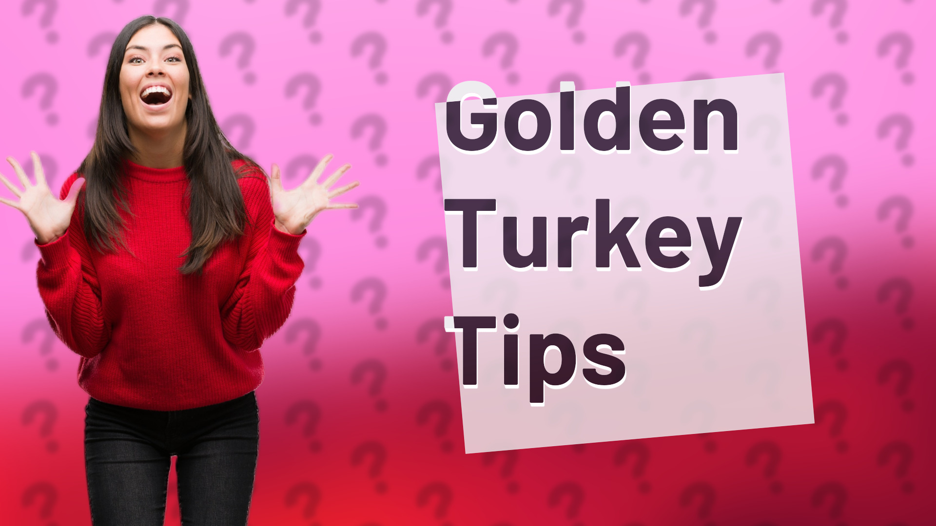 Golden Turkey Tips