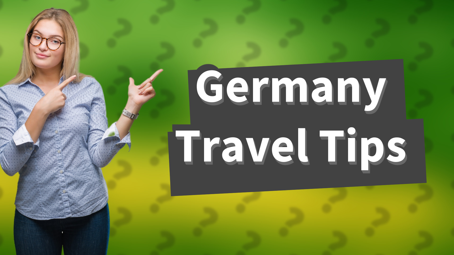 Germany Travel Tips