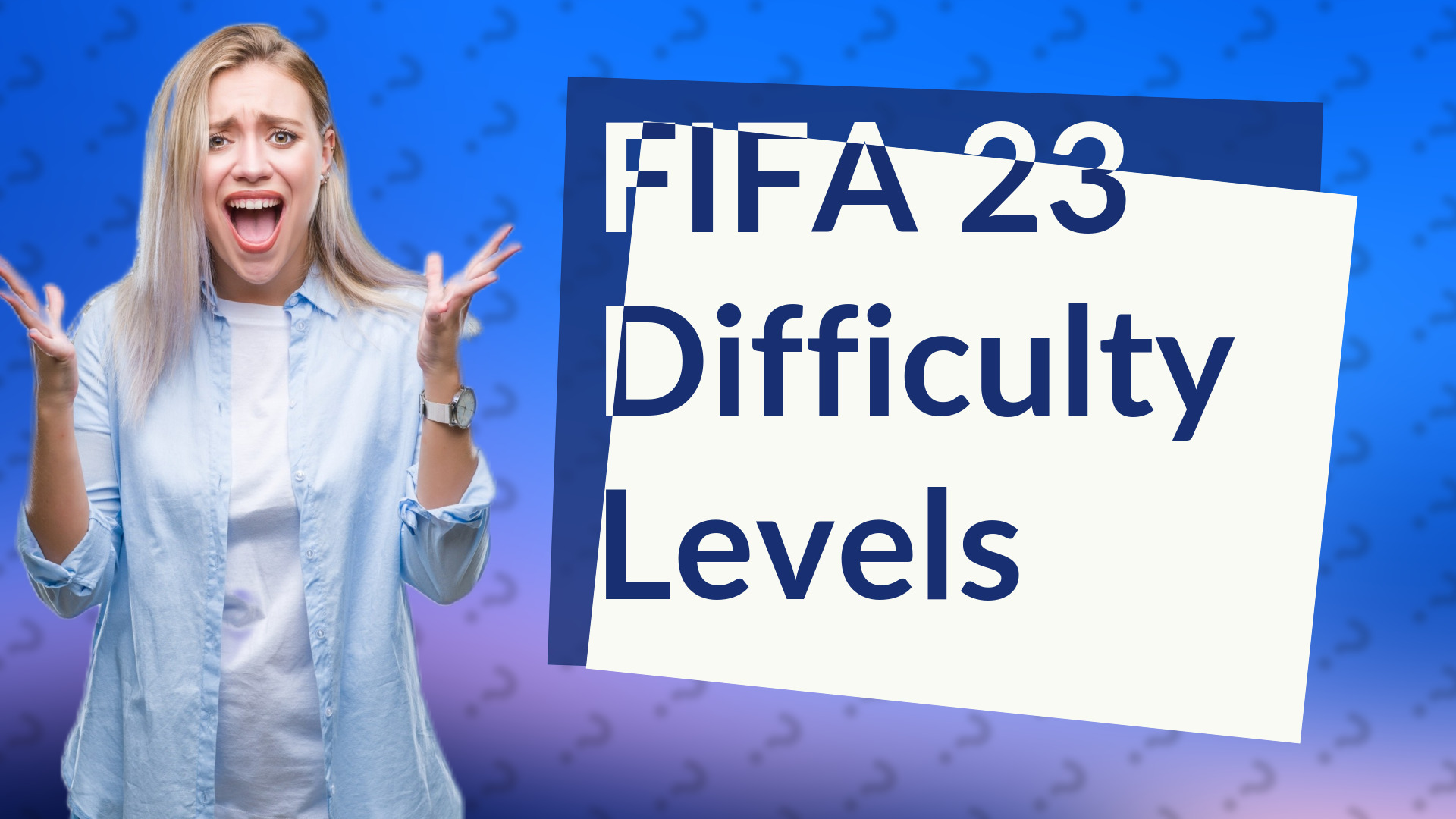 FIFA 23 Difficulty Levels