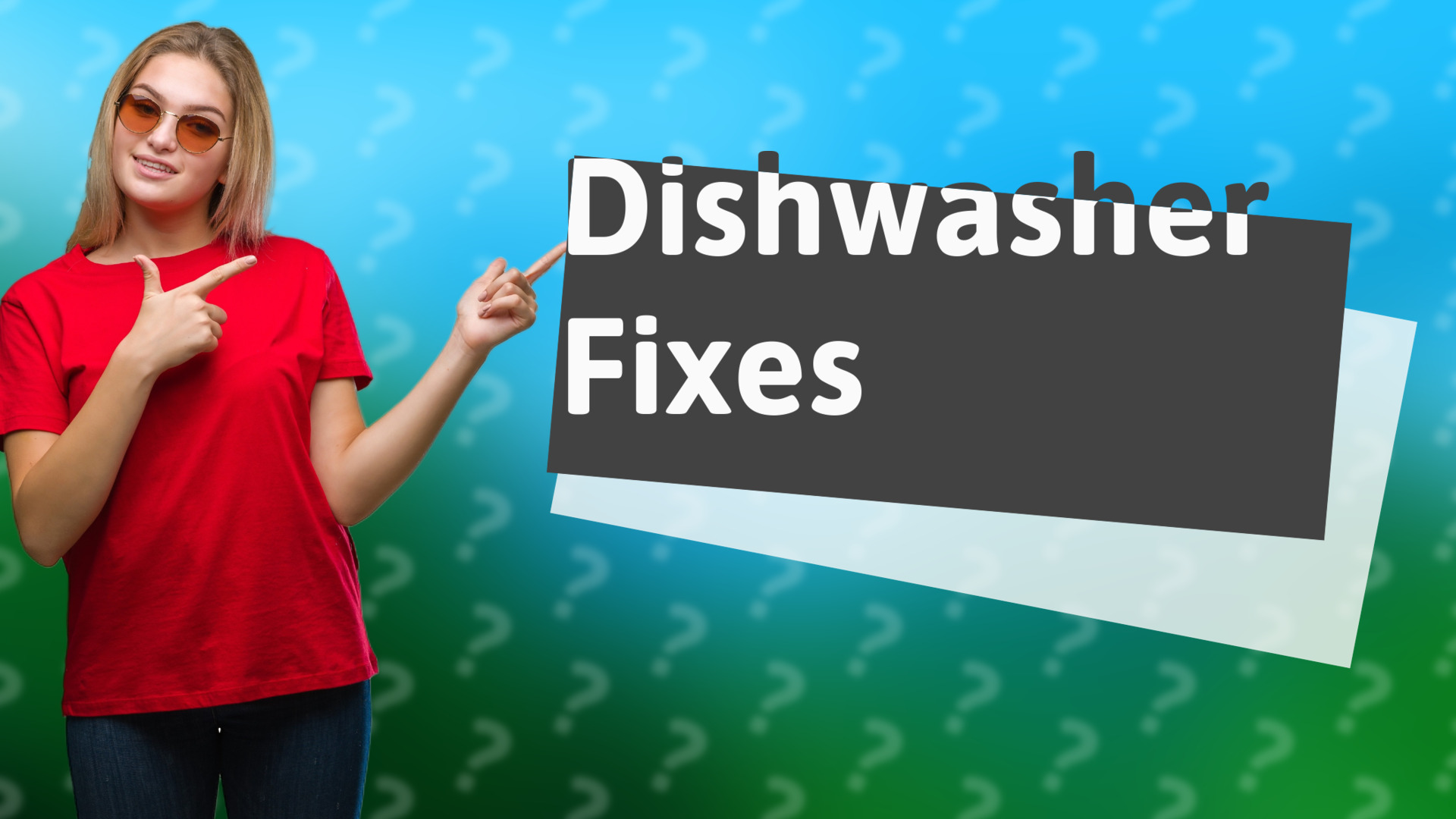 Dishwasher Fixes