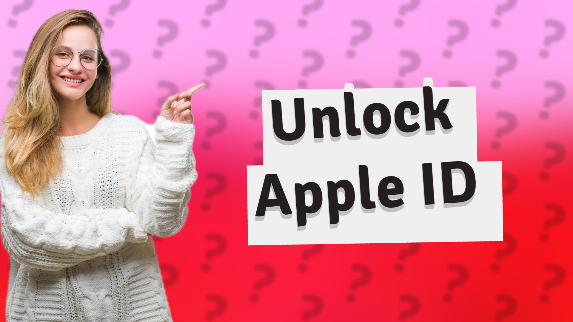Unlock Apple ID
