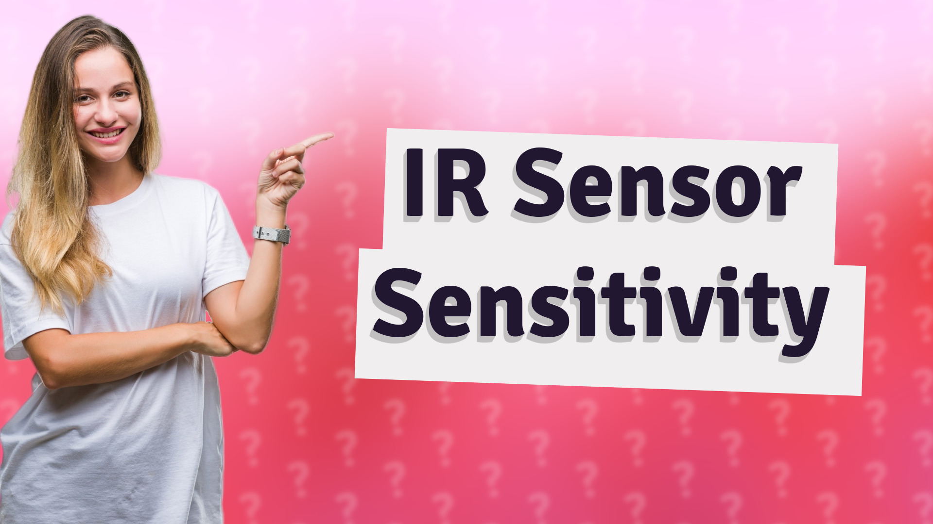 IR Sensor Sensitivity
