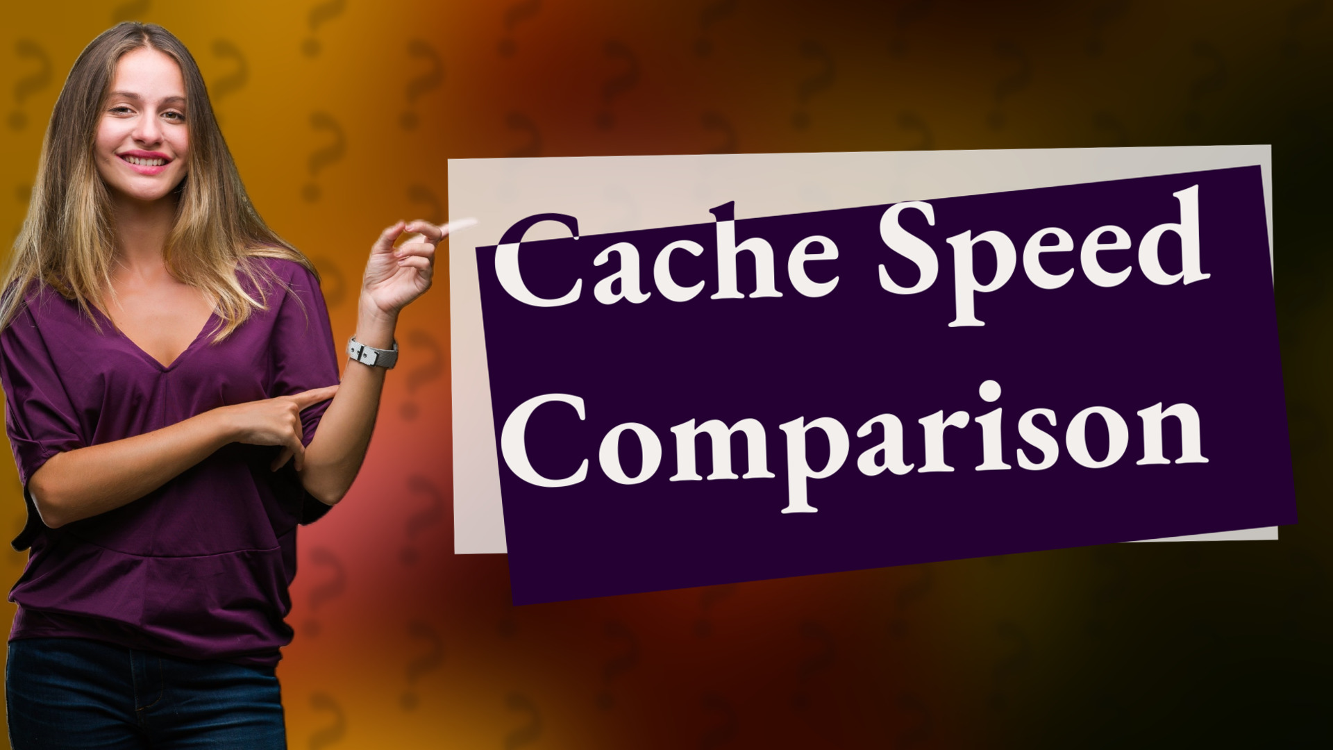 Cache Speed Comparison