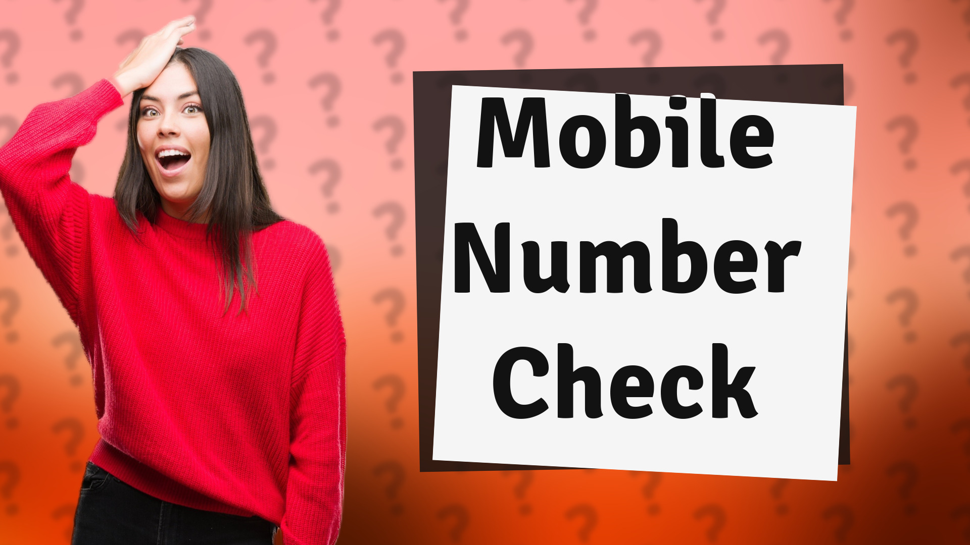 Mobile Number Check