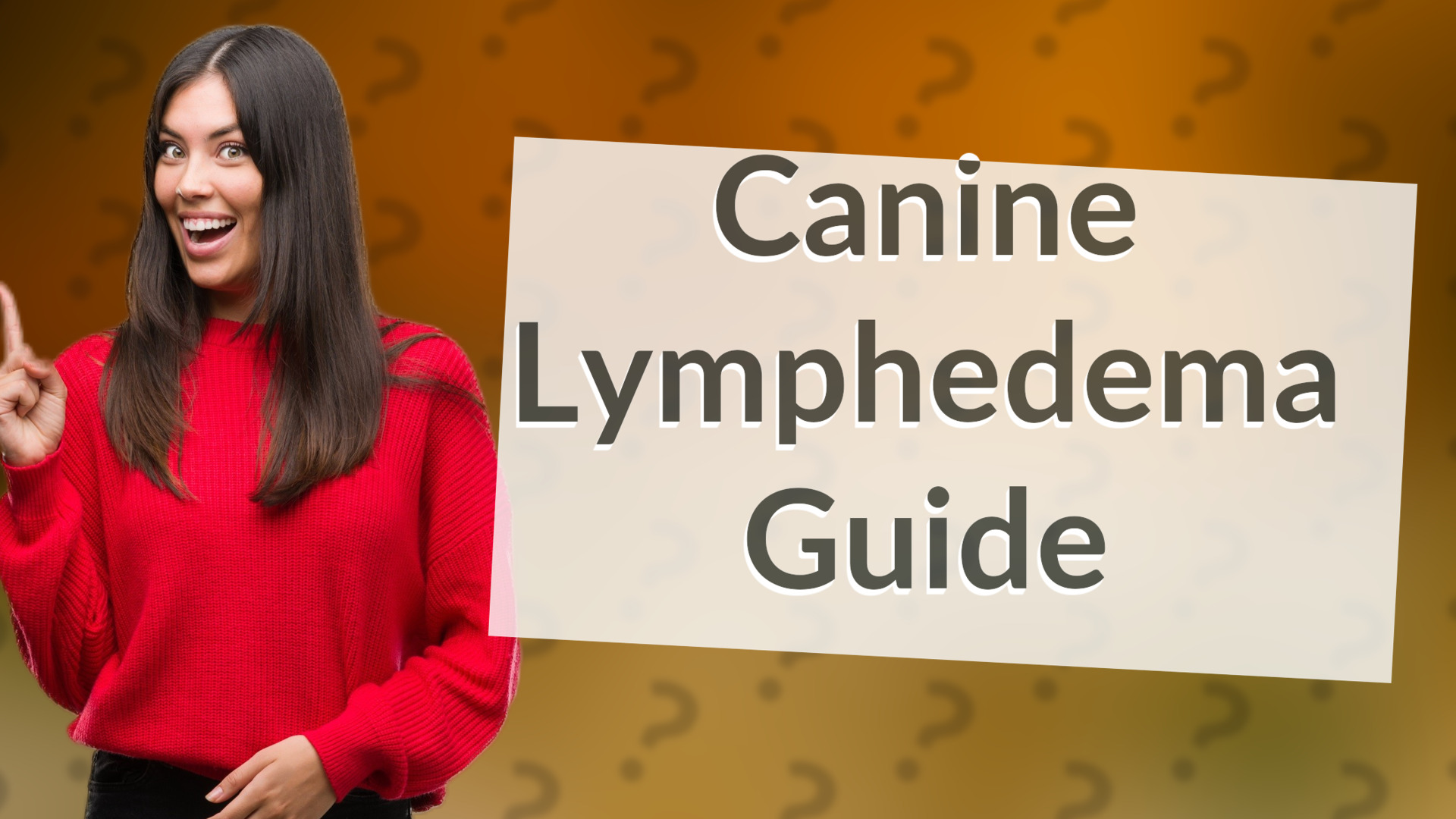 Canine Lymphedema Guide