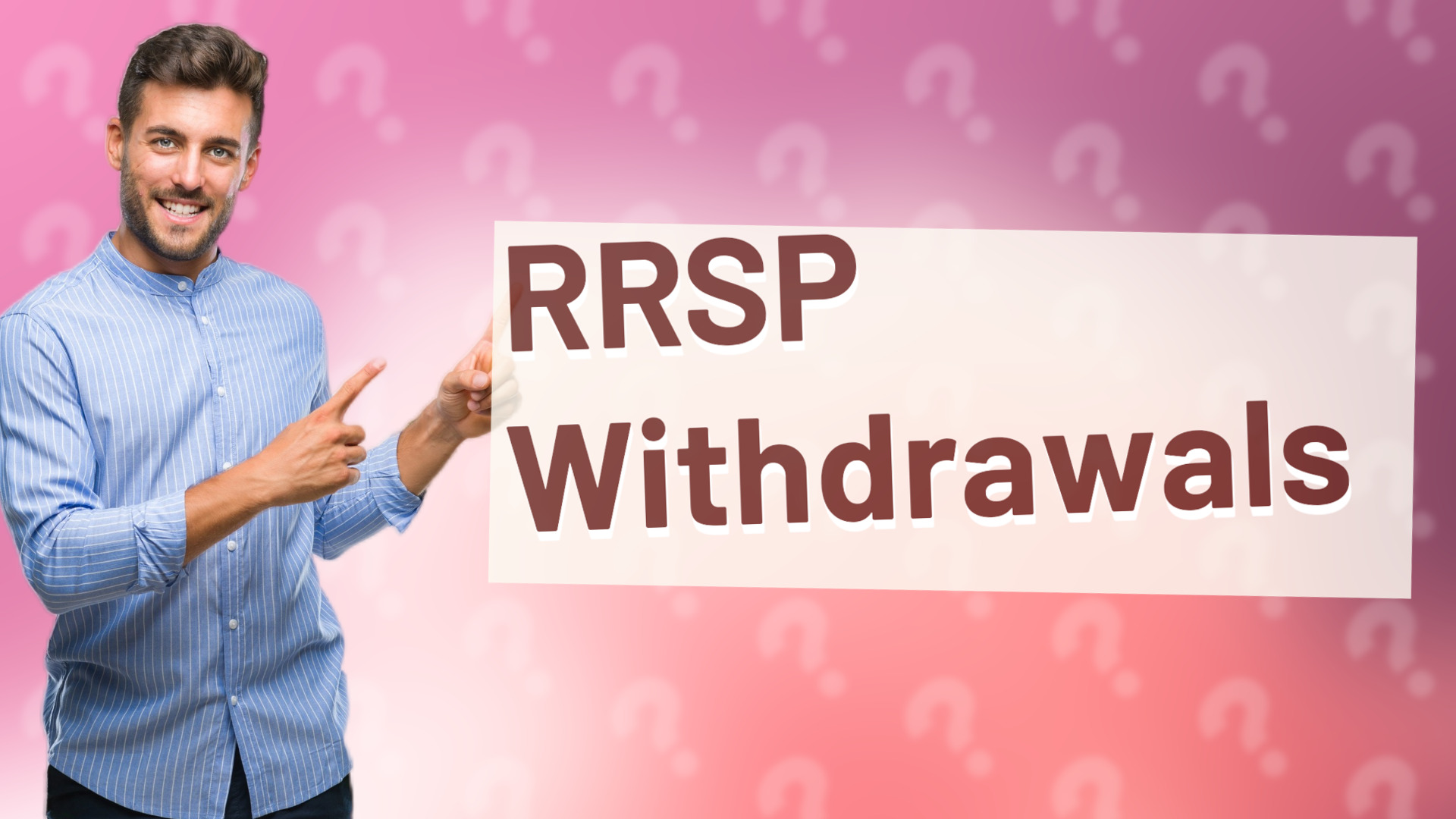 RRSP Withdrawals
