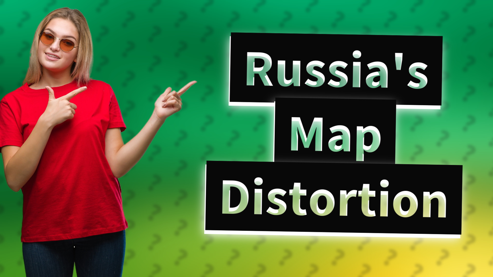 Russia's Map Distortion