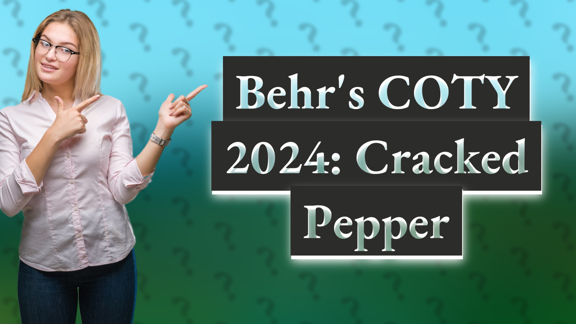 Behr's COTY 2024: Cracked Pepper