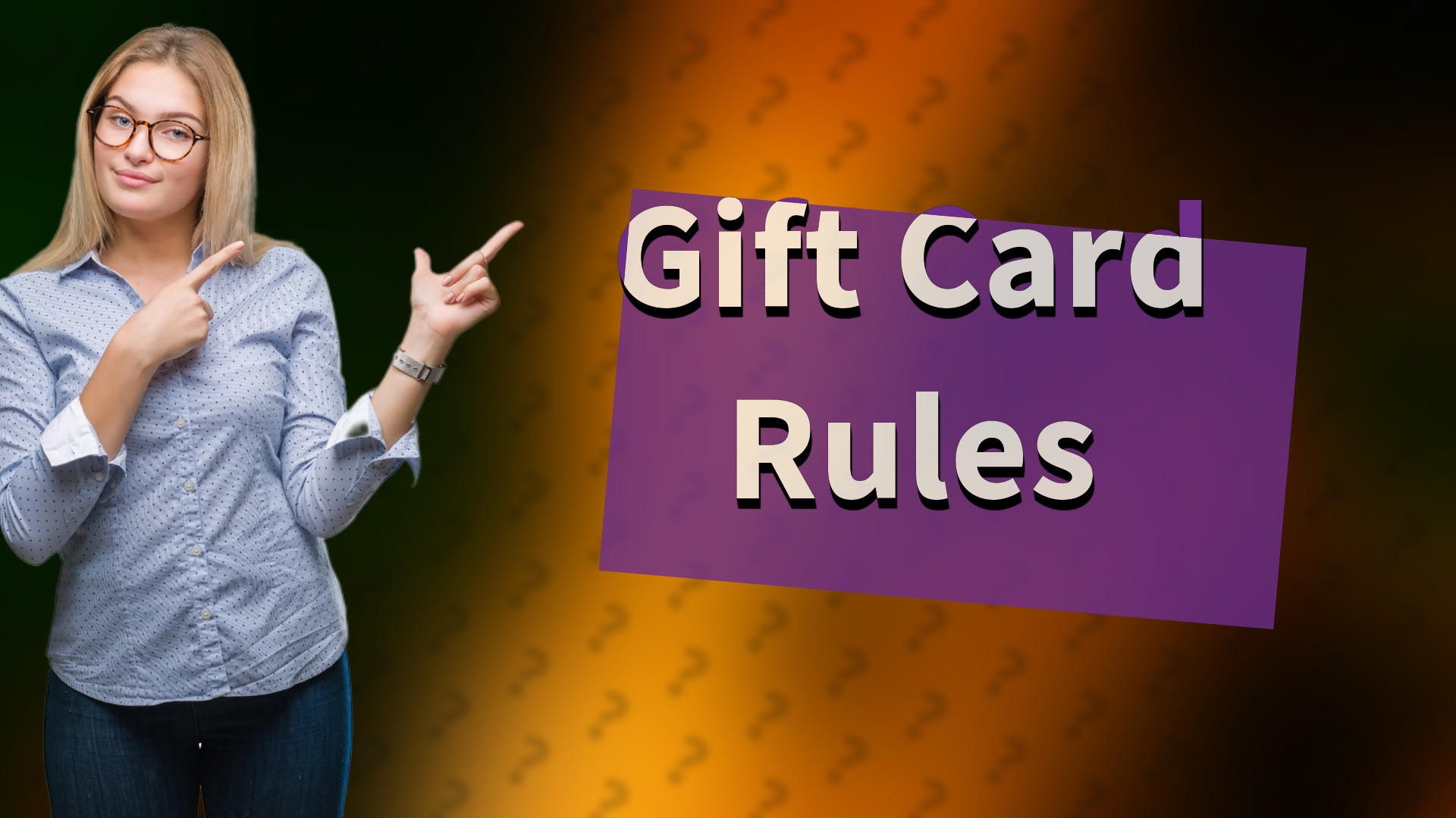Gift Card Rules