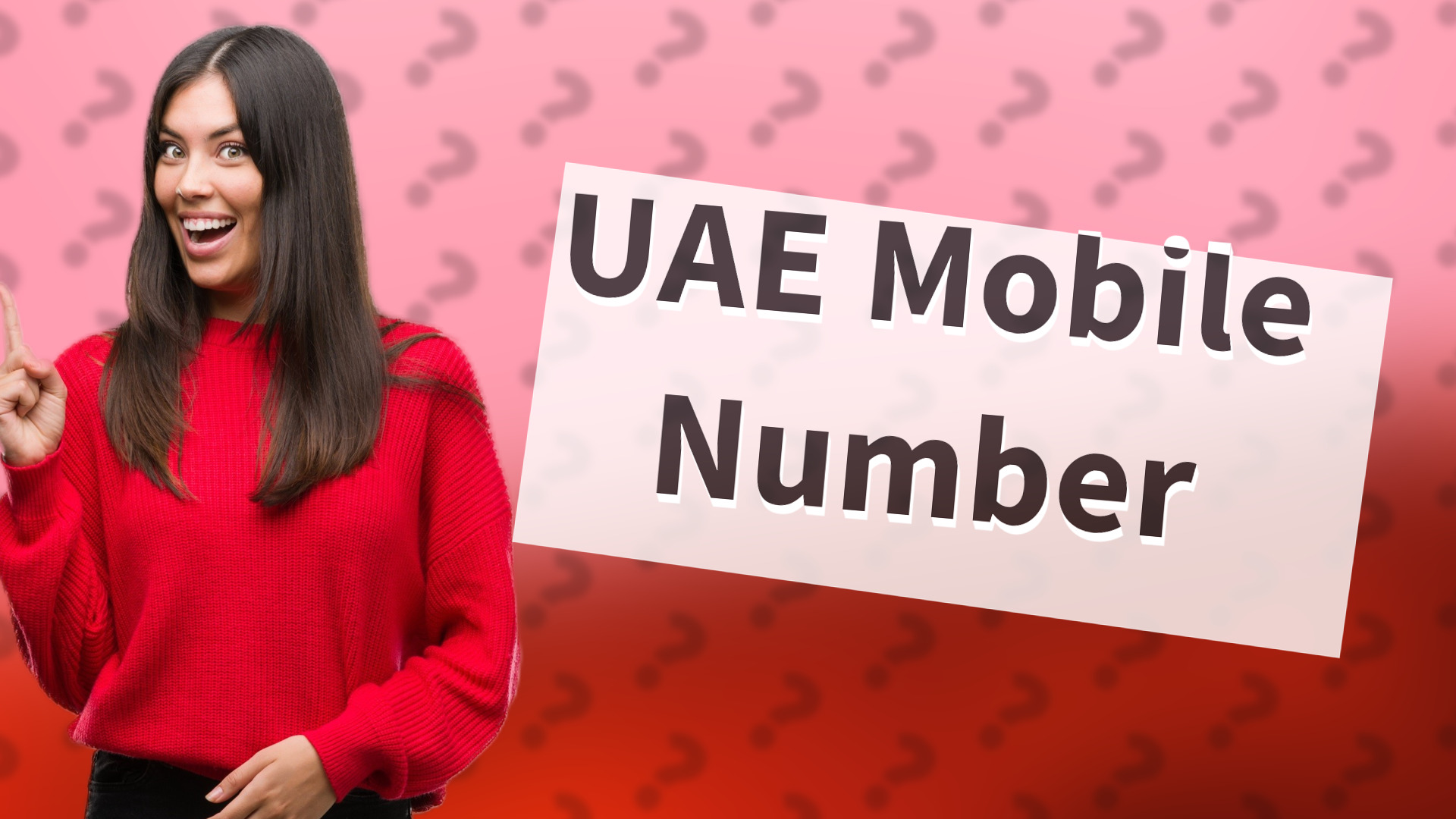UAE Mobile Number