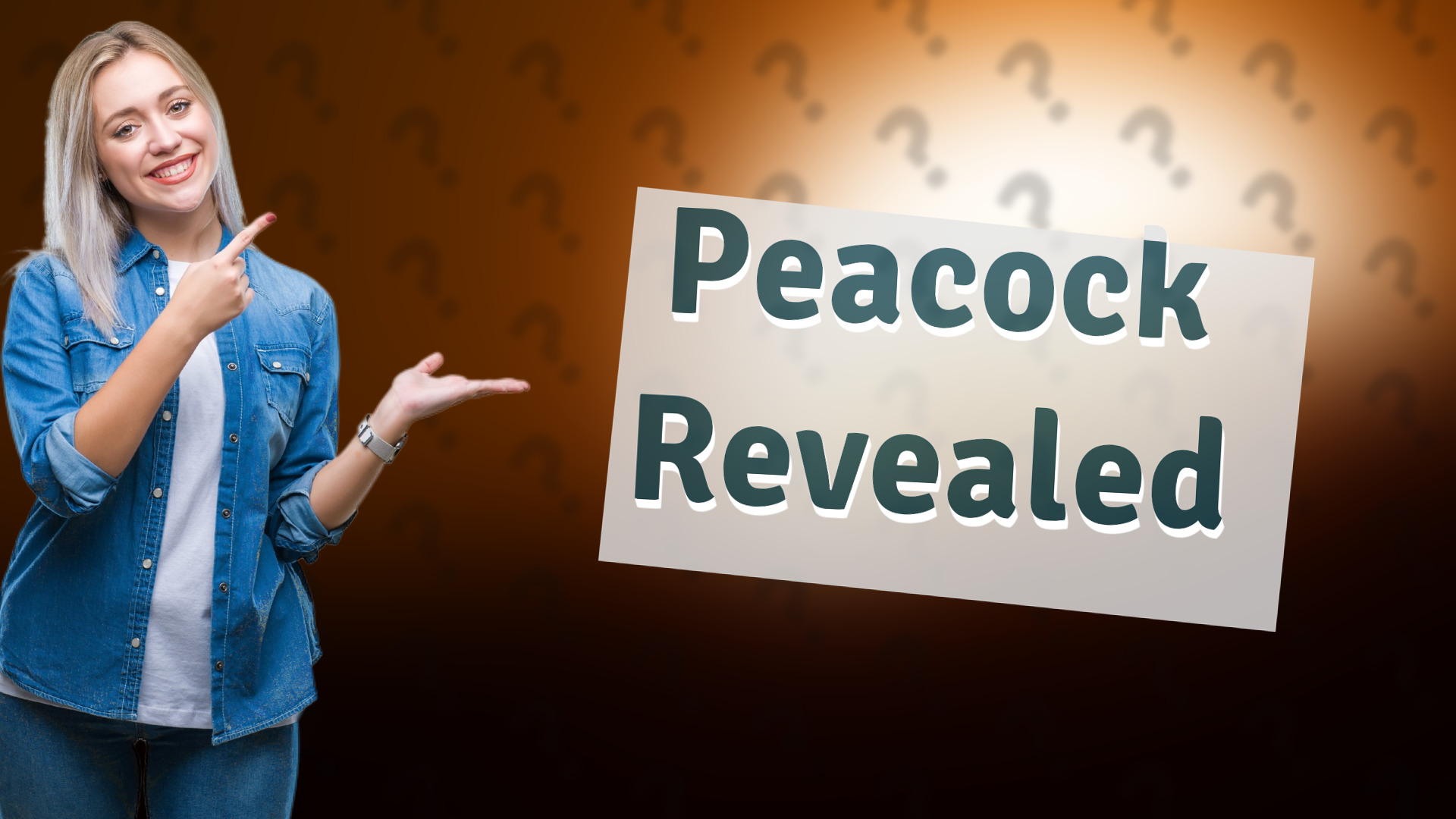 Peacock Revealed