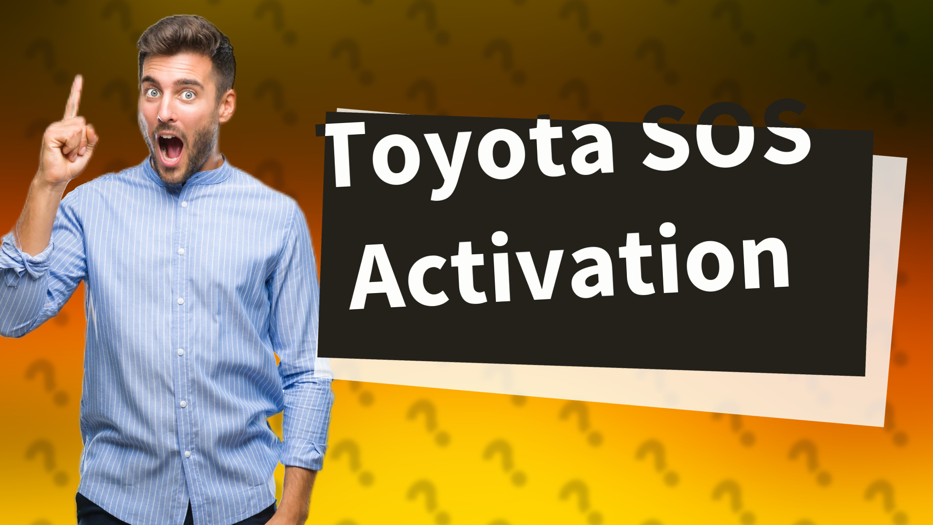 Toyota SOS Activation