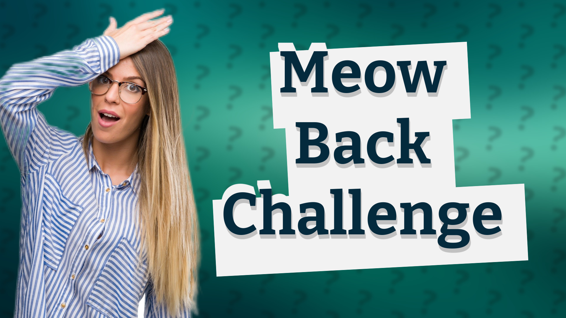 Meow Back Challenge