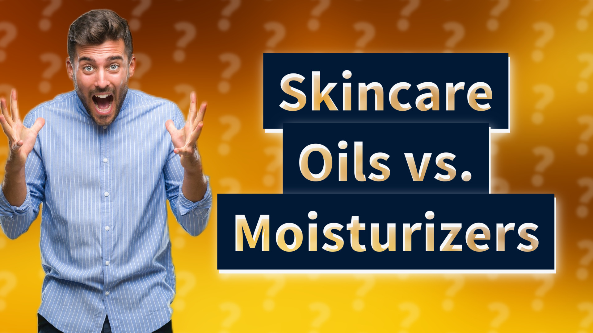 Skincare Oils vs. Moisturizers