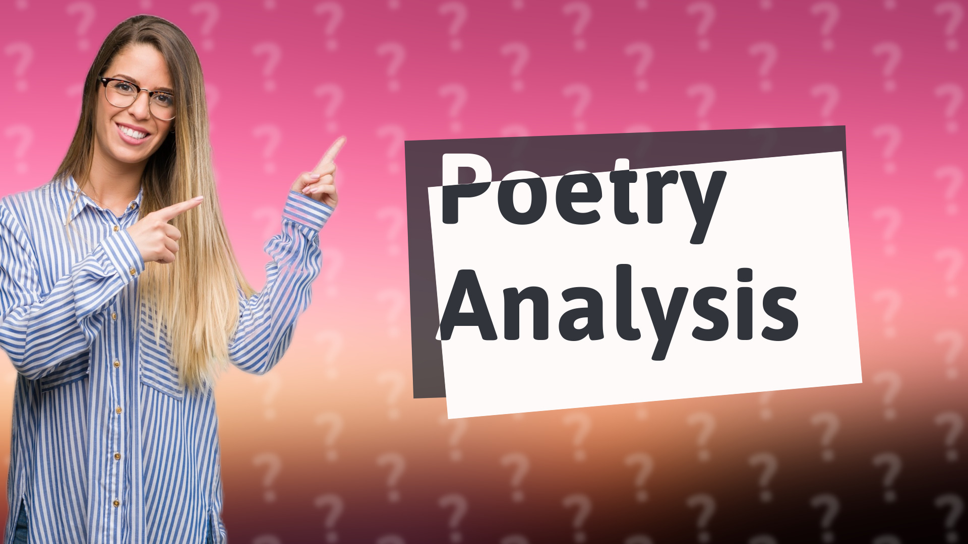 Poetry Analysis