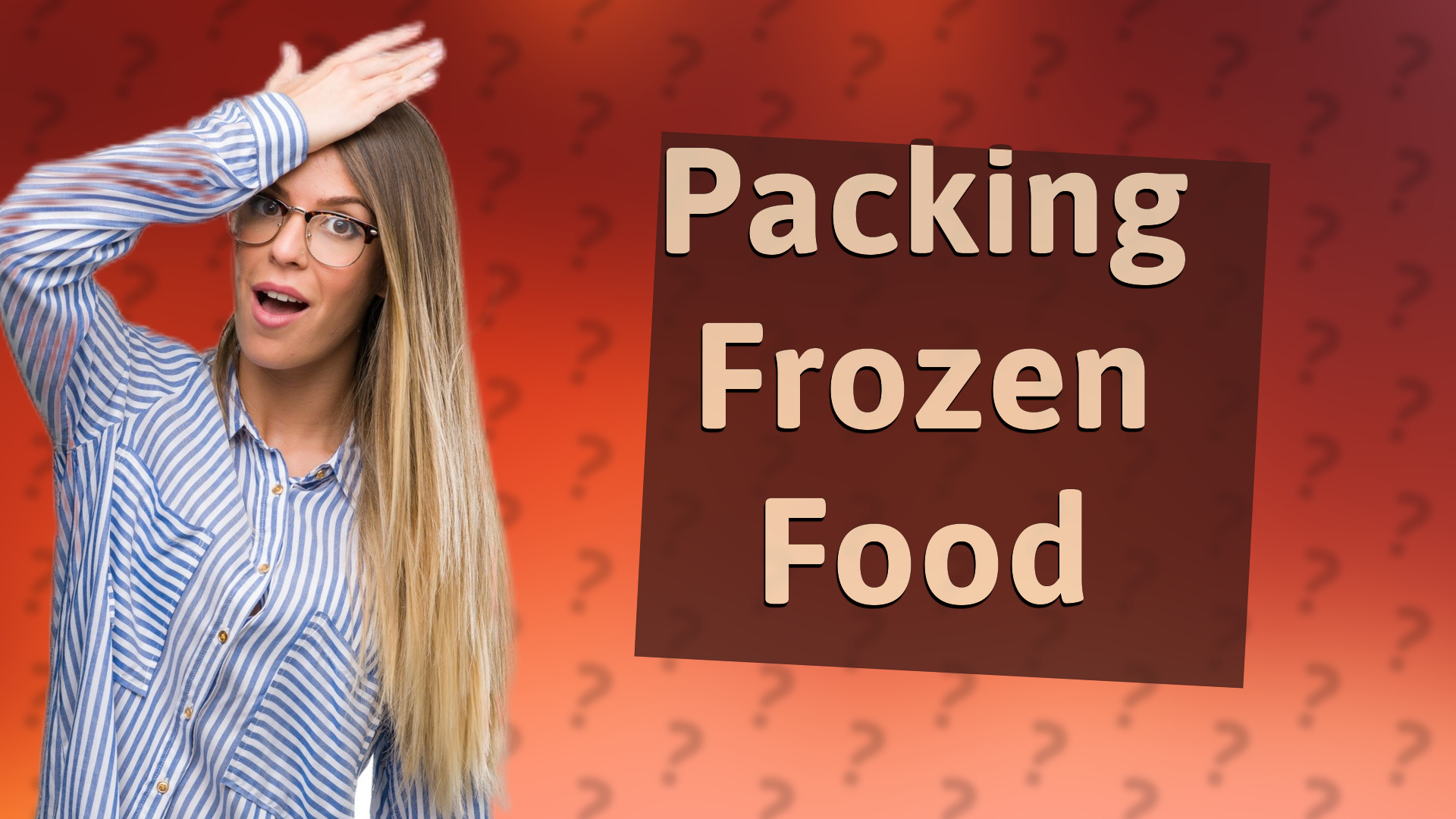 Packing Frozen Food