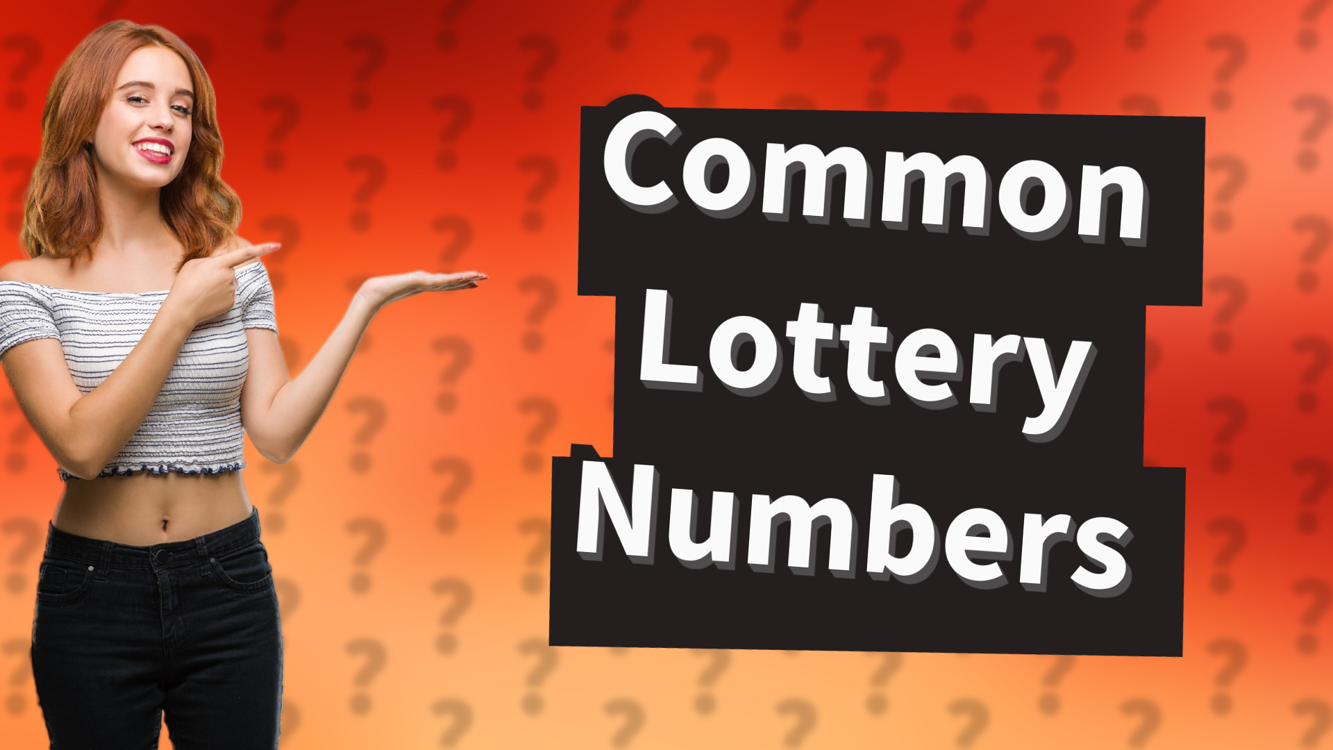 Common Lottery Numbers