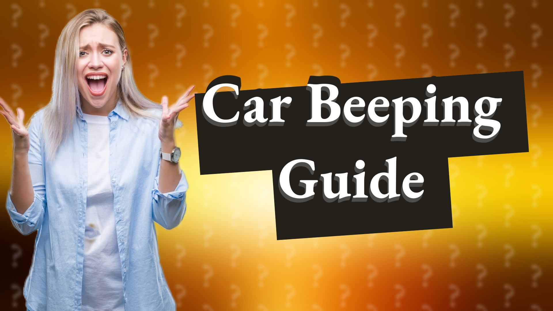 Car Beeping Guide