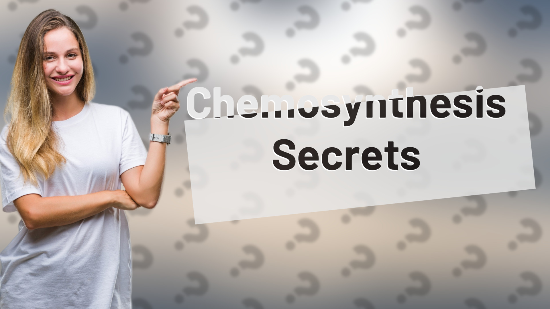 Chemosynthesis Secrets