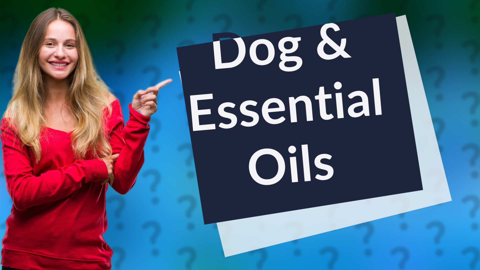 Dog & Essential Oils