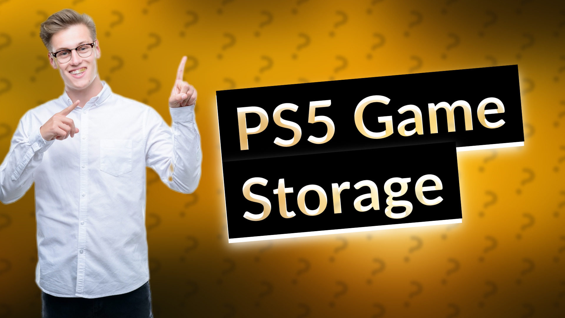 PS5 Game Storage