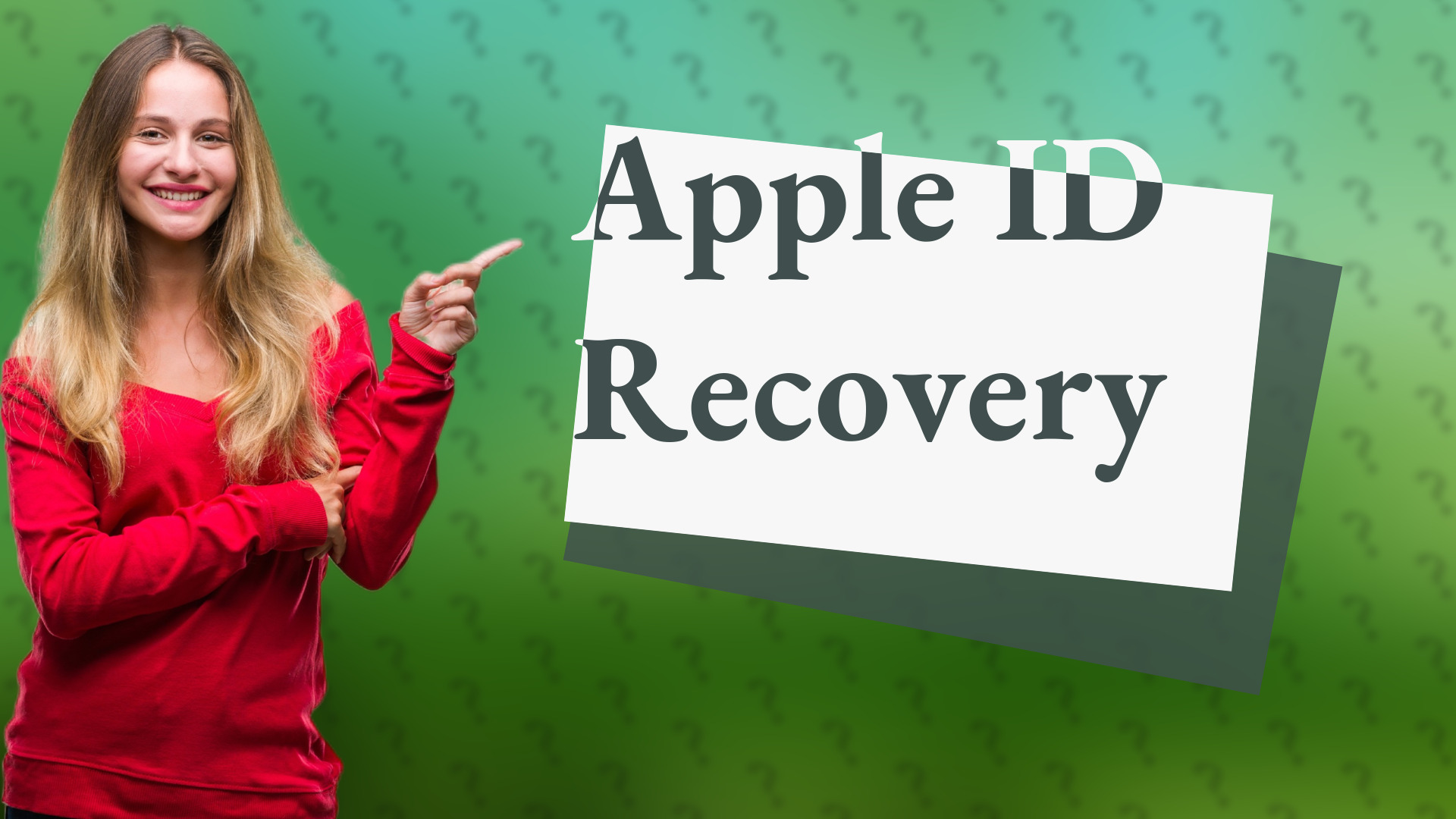 Apple ID Recovery